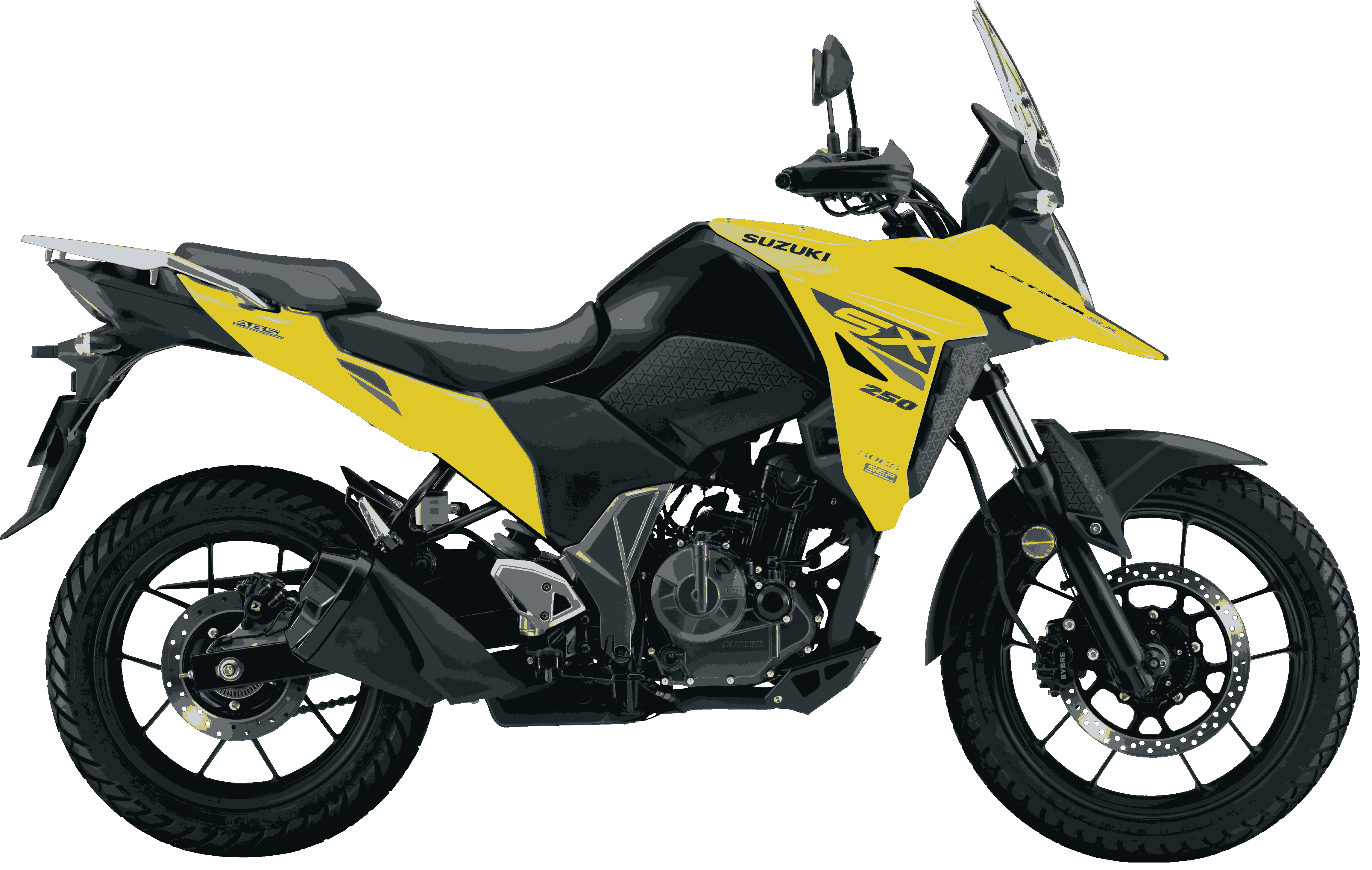V-Strom 250X Champion Yellow