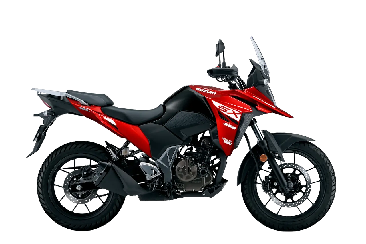 V-Strom 250X Met Sonoma Red