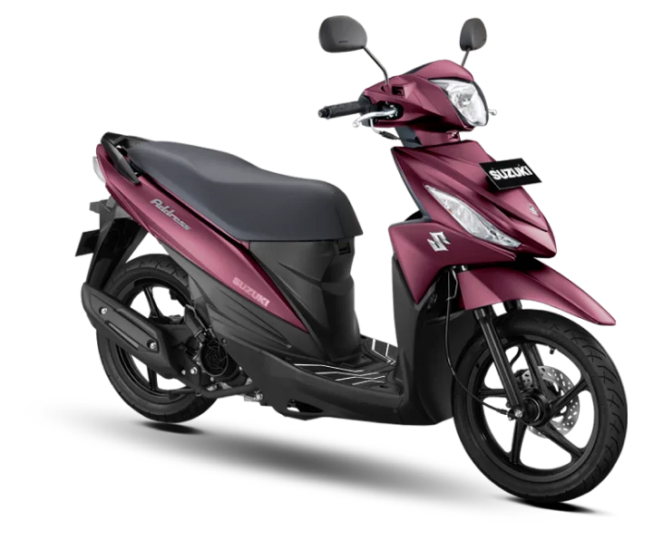 Suzuki Address FI Merah Bordeaux Red