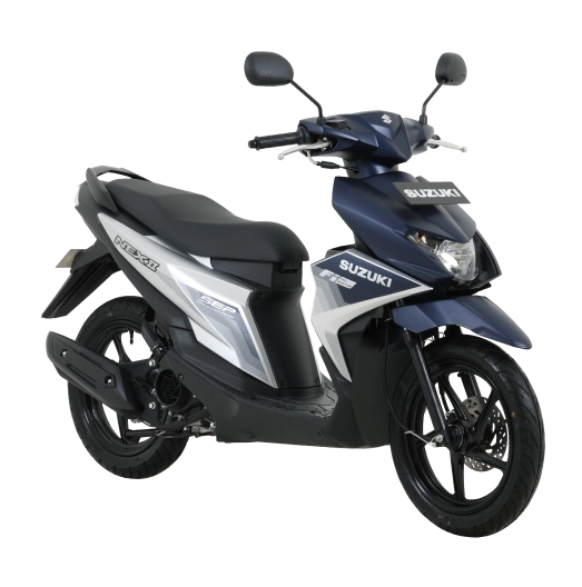 Suzuki Nex II Standard Biru Silver