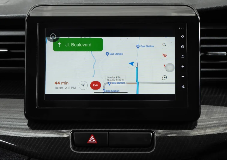 SMARTPHONE CONNECTED WITH CARBITLINK