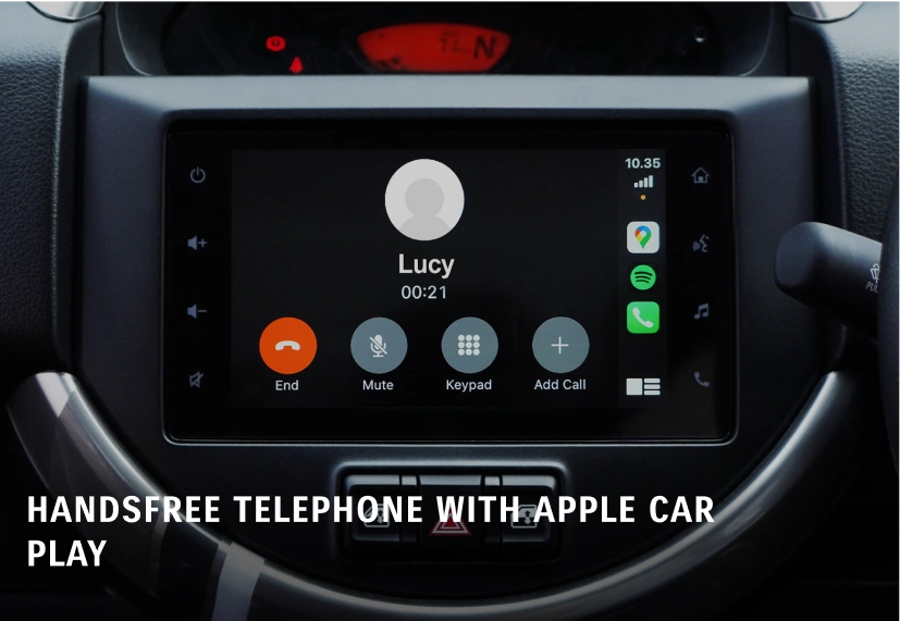 HANDSFREE TELEPHONE WITH APPLE CAR PLAY