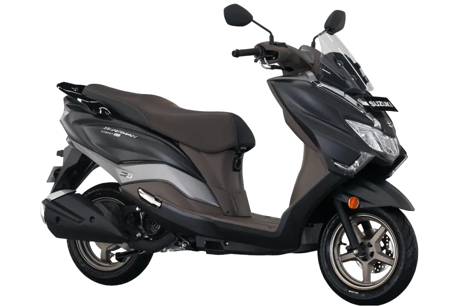 Suzuki Burgman Street 125ex Warna METALLIC MATE BLACK