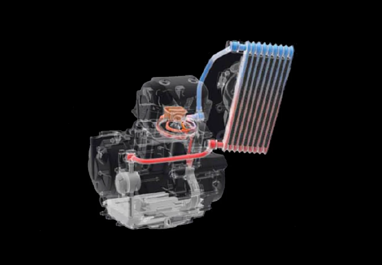Oil Cooling System Suzuki Gixxer Sf 250