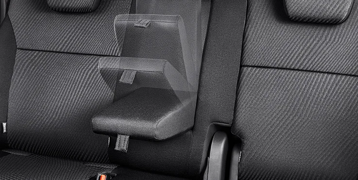 2nd row Arm rest 2nd row Arm rest