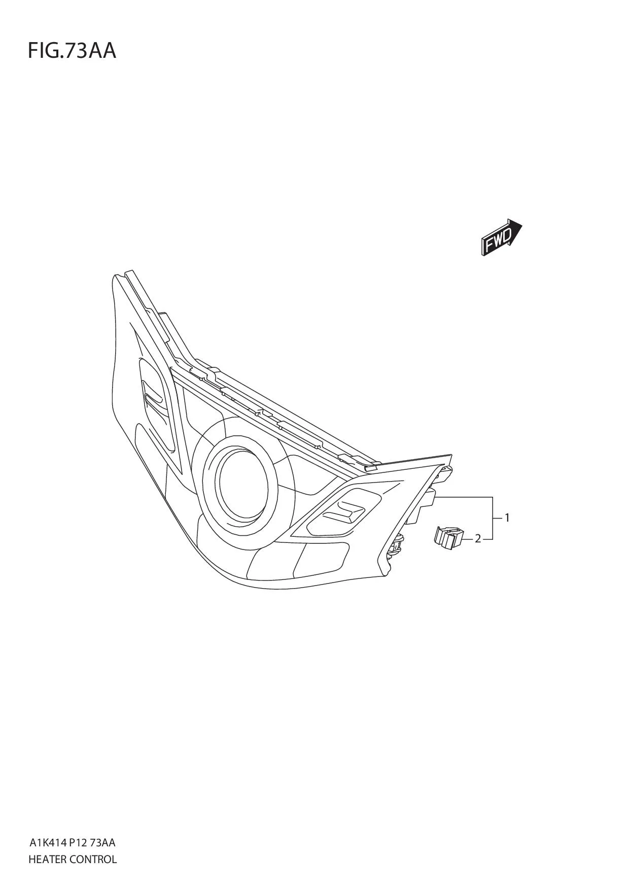 FIG.73AA HEATER CONTROL