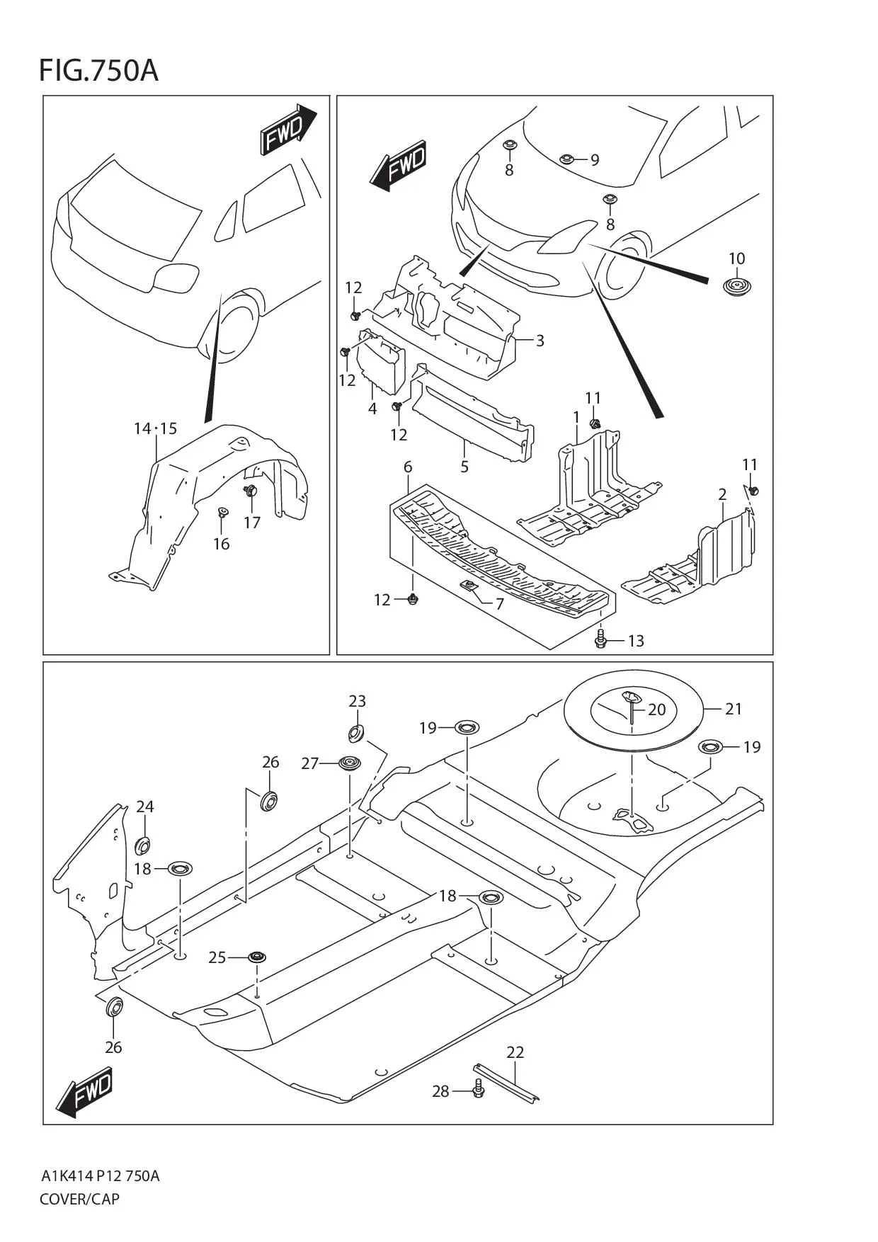 FIG.750A COVER/CAP