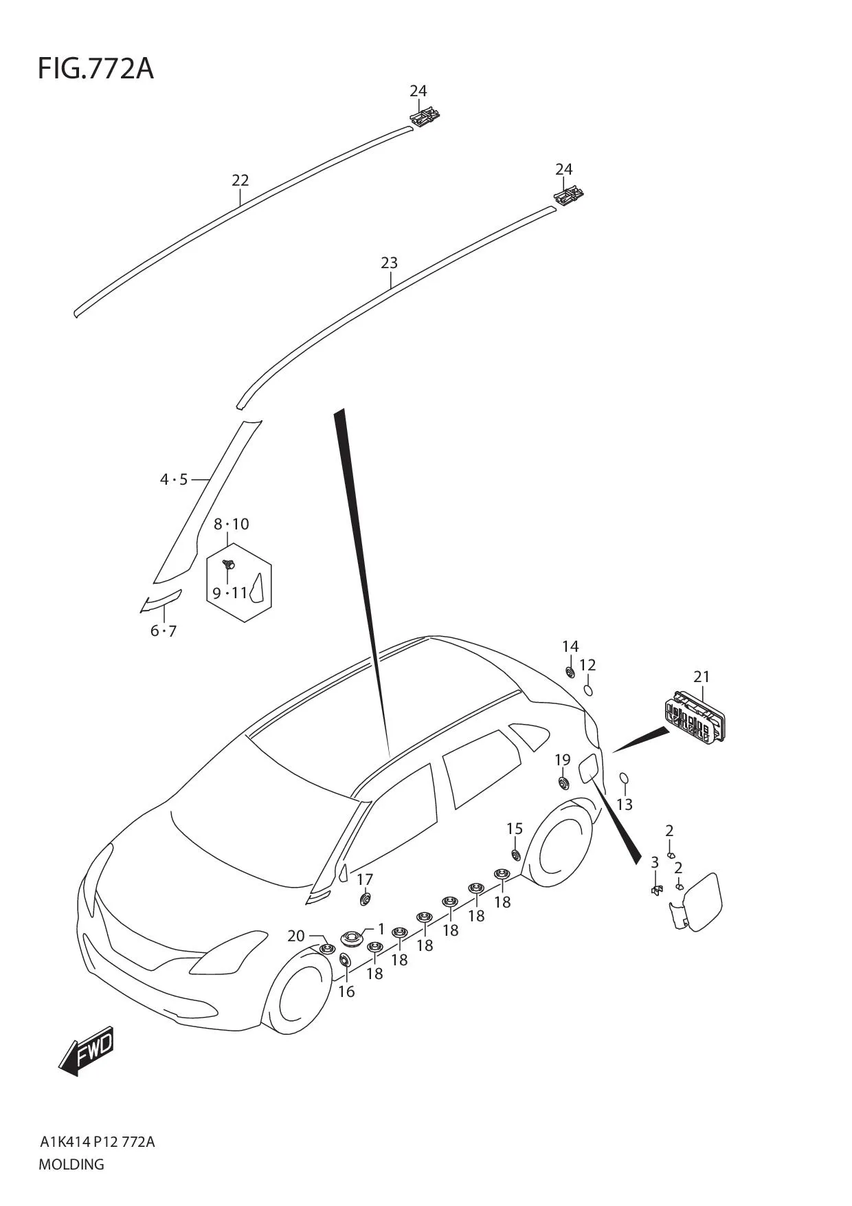 FIG.772A MOLDING