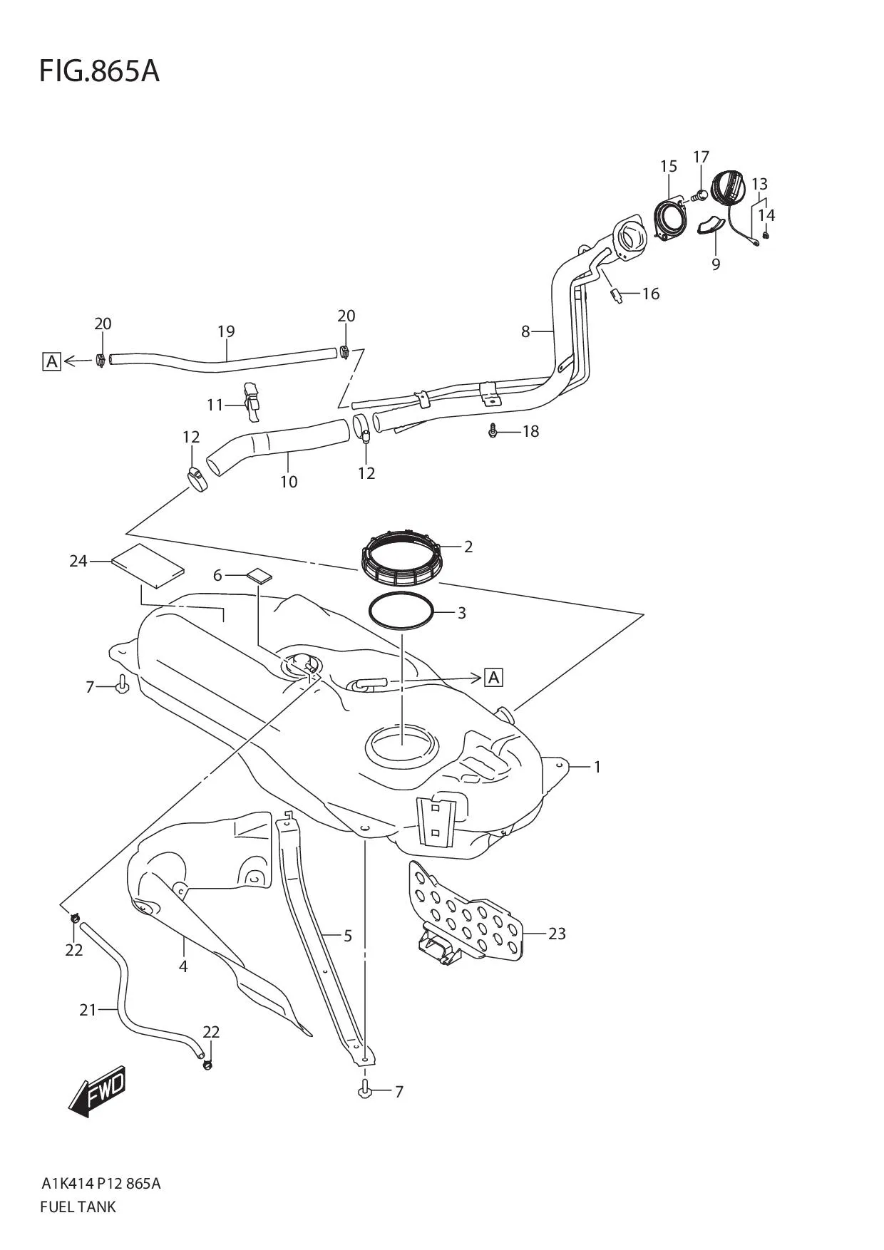 FIG.865A FUEL TANK