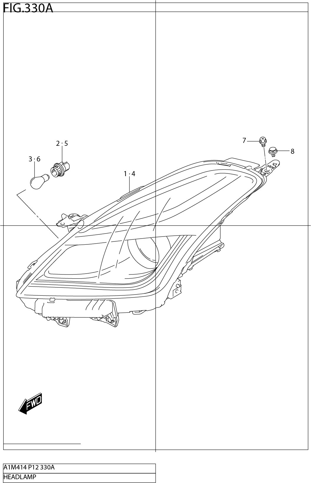 FIG.330A HEADLAMP