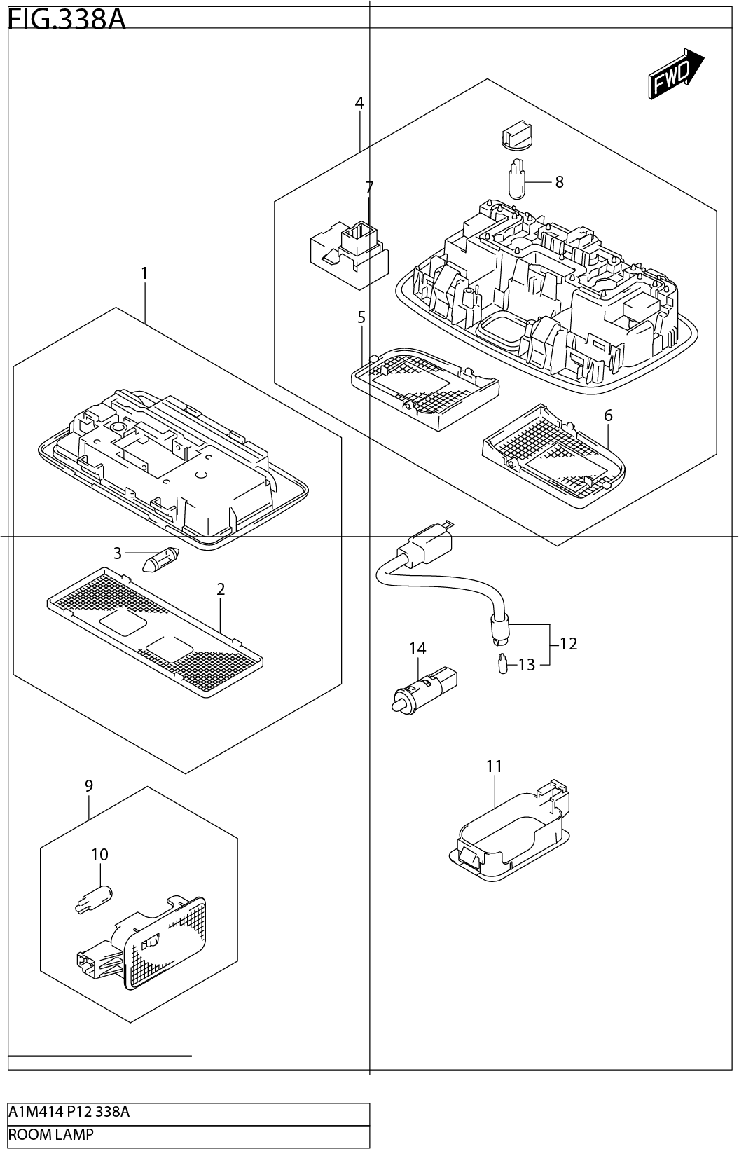 FIG.338A ROOM LAMP