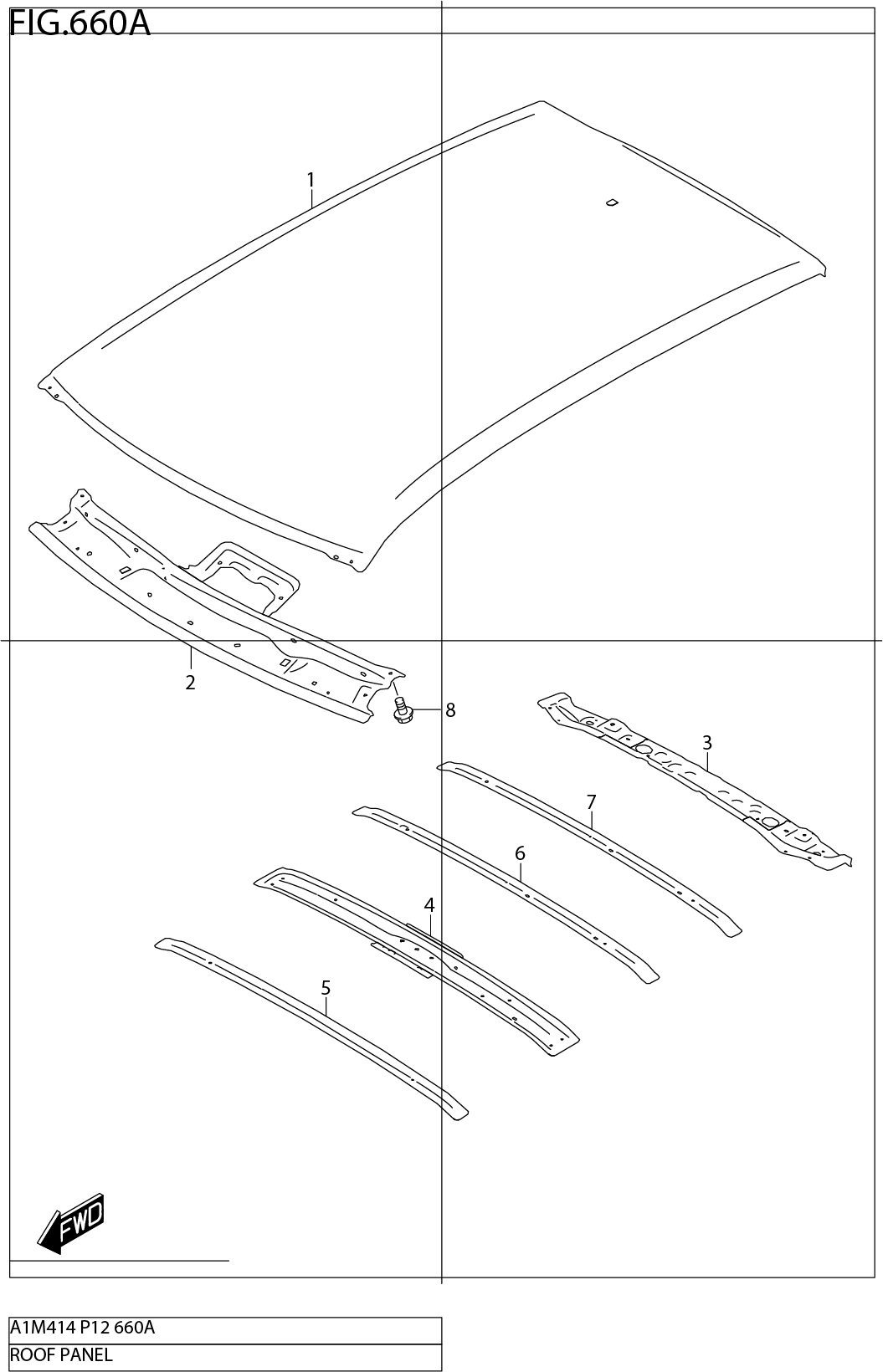 FIG.660A ROOF PANEL