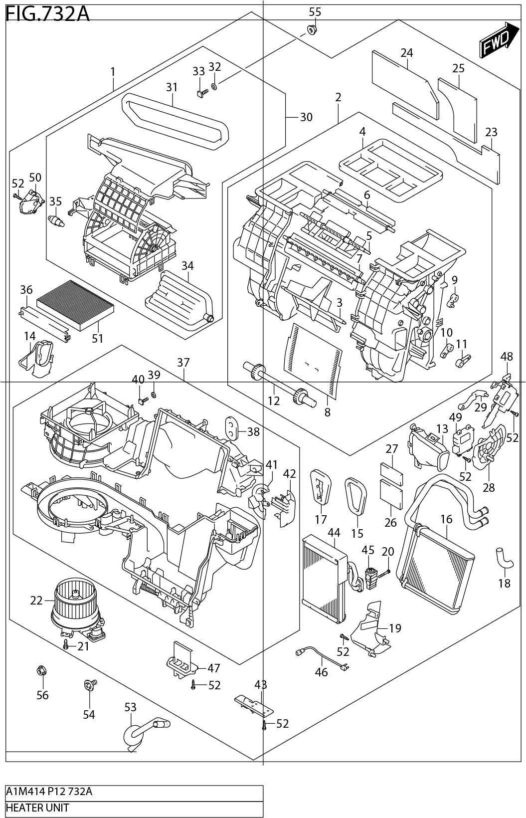 FIG.732A HEATER UNIT