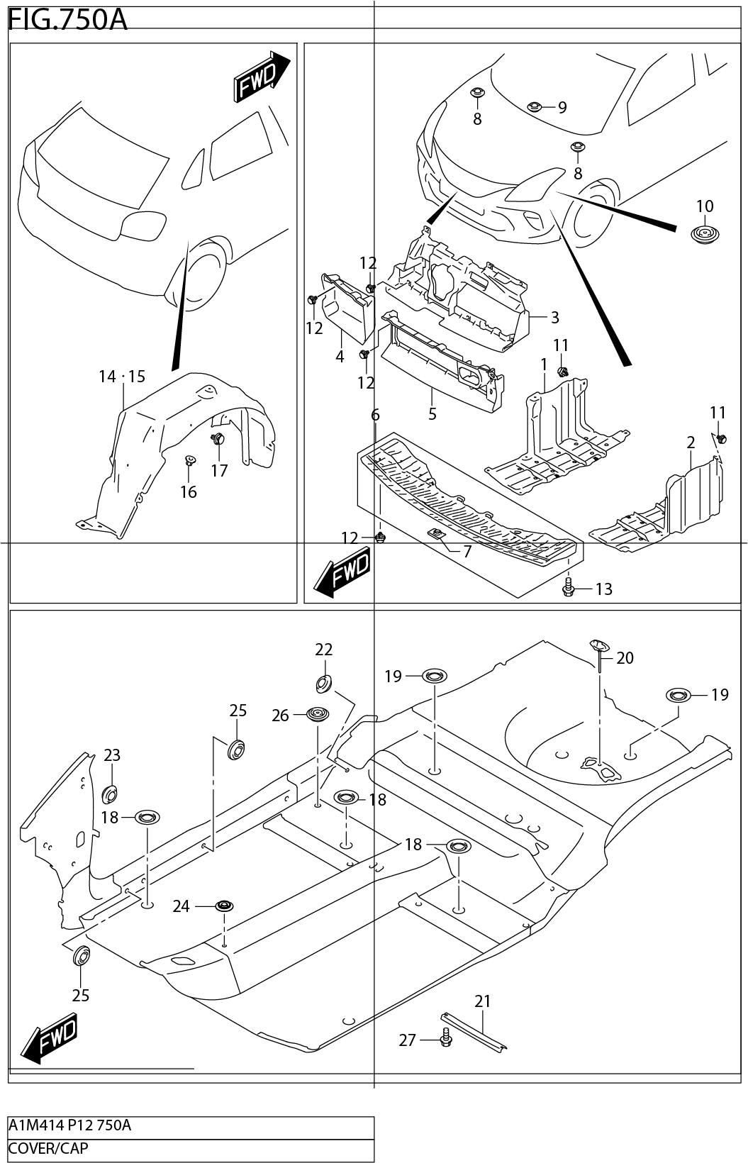 FIG.750A COVER/CAP