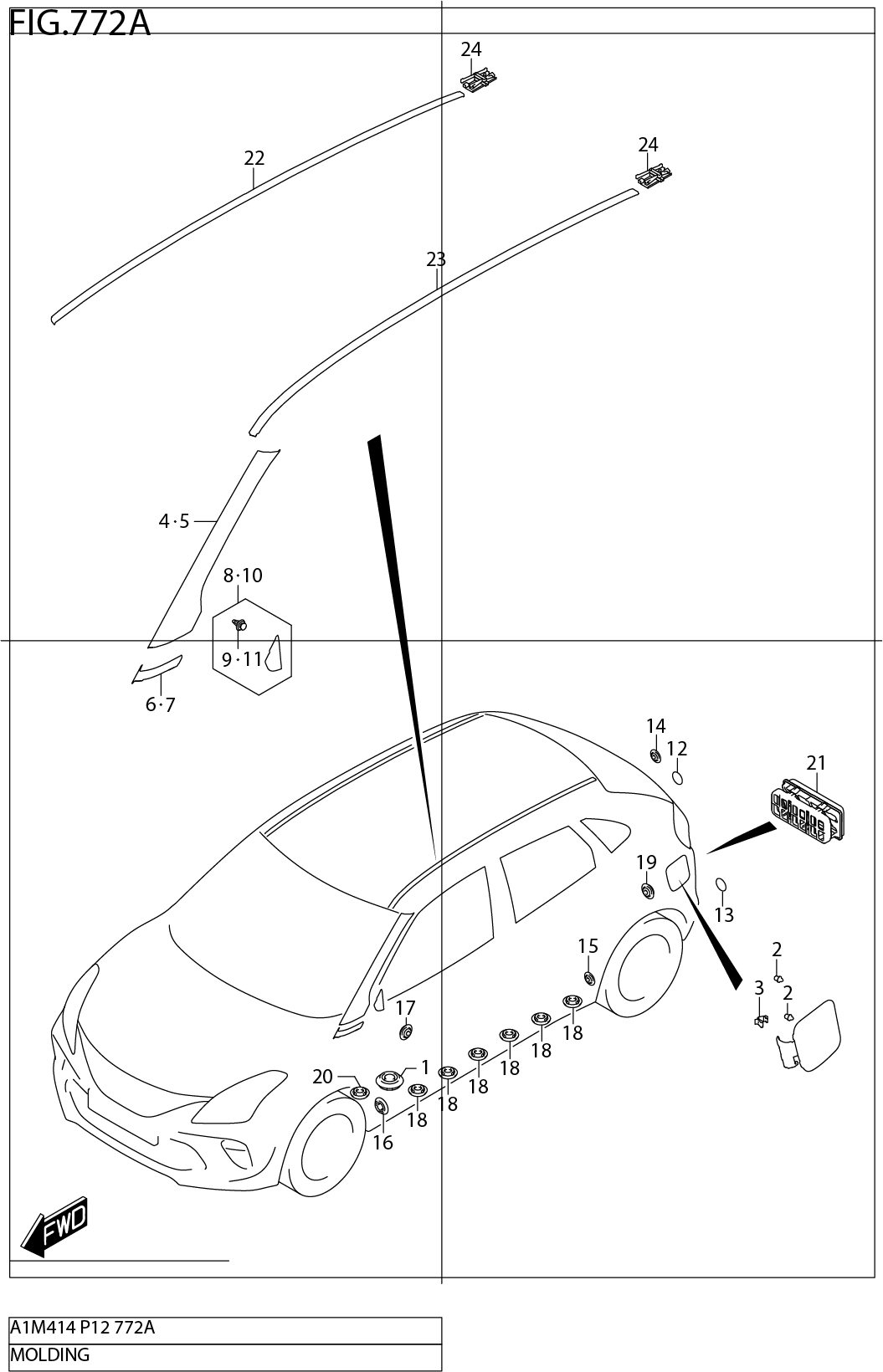 FIG.772A MOLDING
