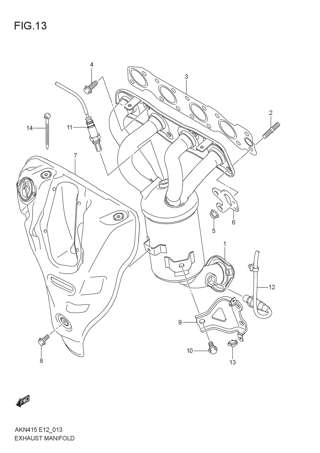 EXHAUST MANIFOLD