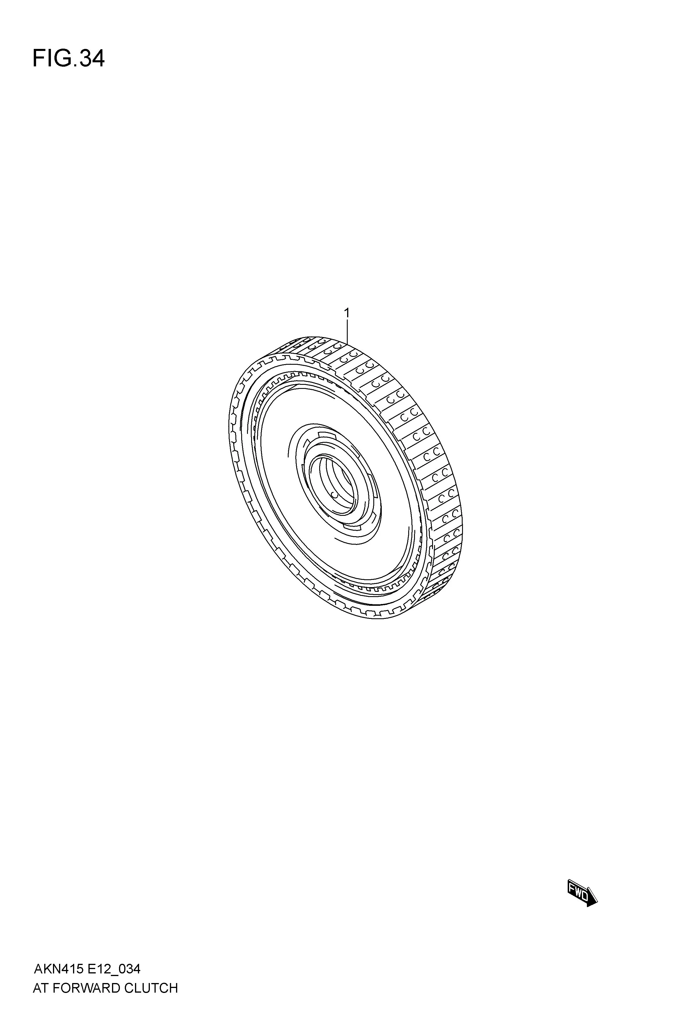 AT FORWARD CLUTCH (6AT)