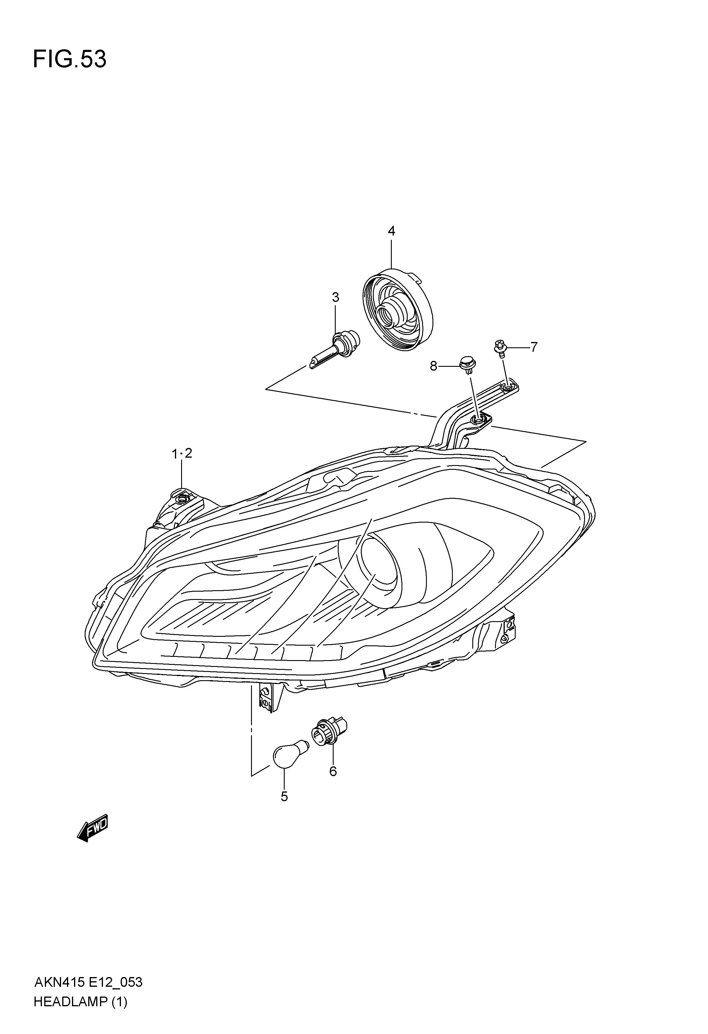 HEAD LAMP (TYPE-1)