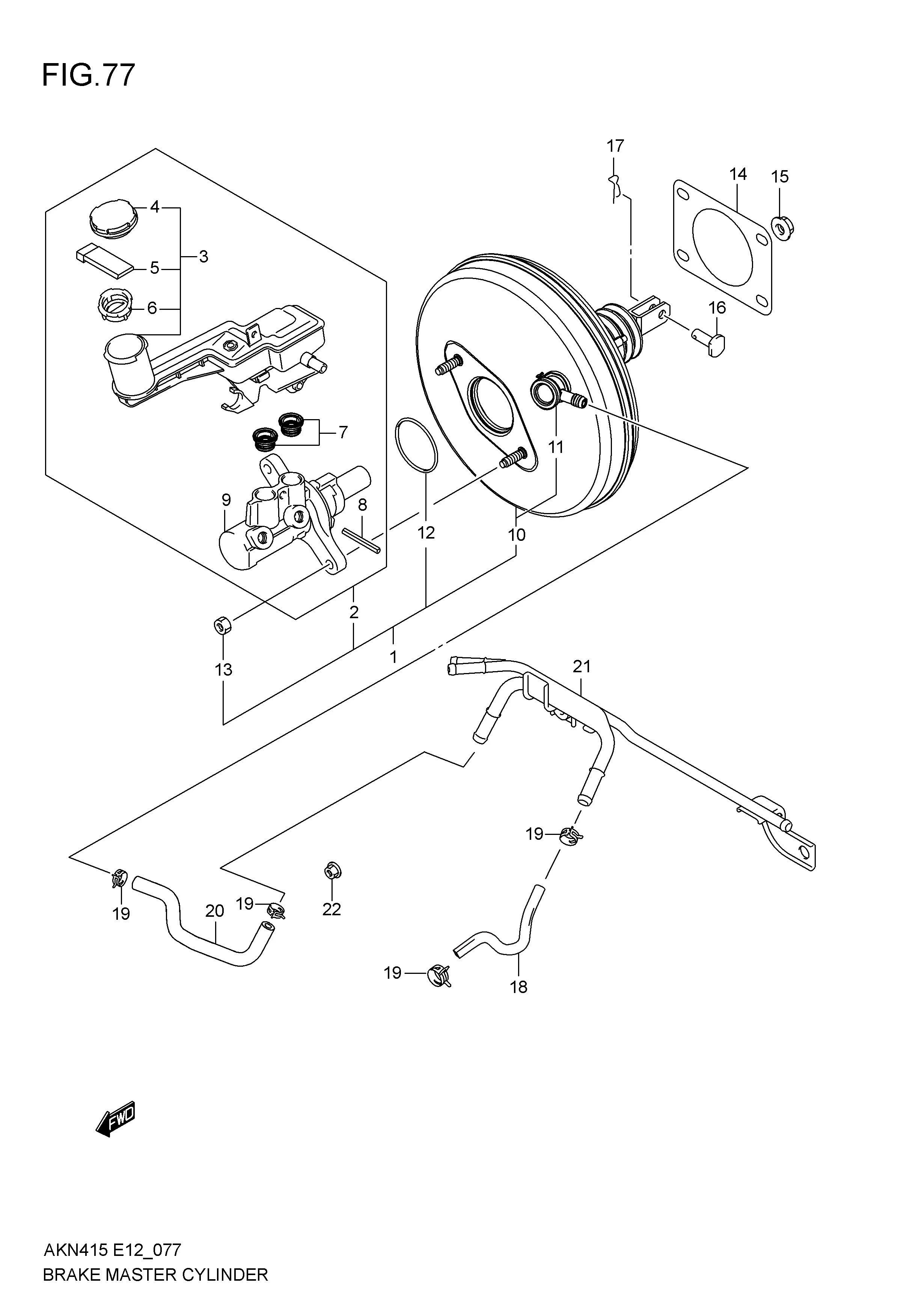 BRAKE MASTER CYLINDER