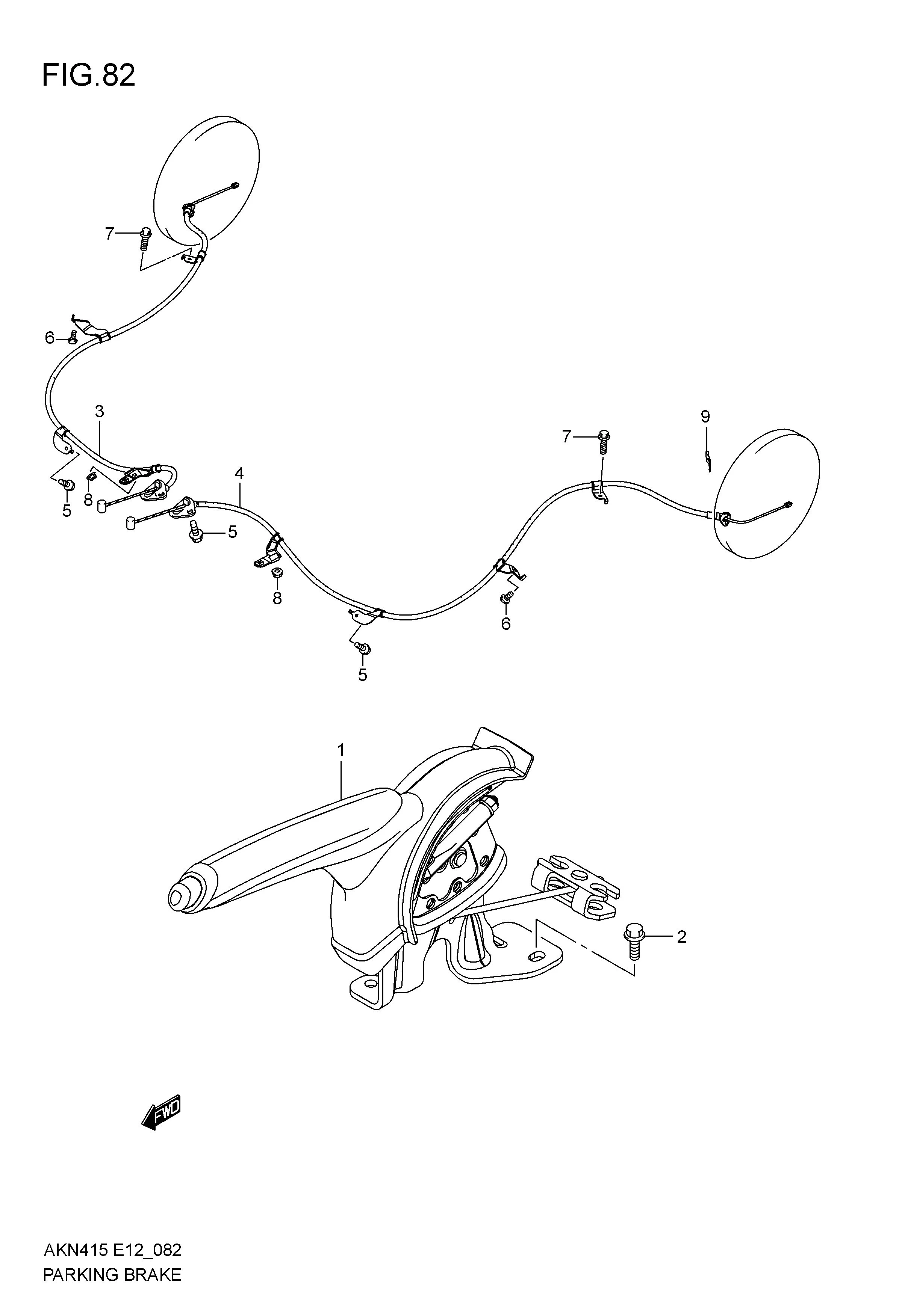 PARKING BRAKE