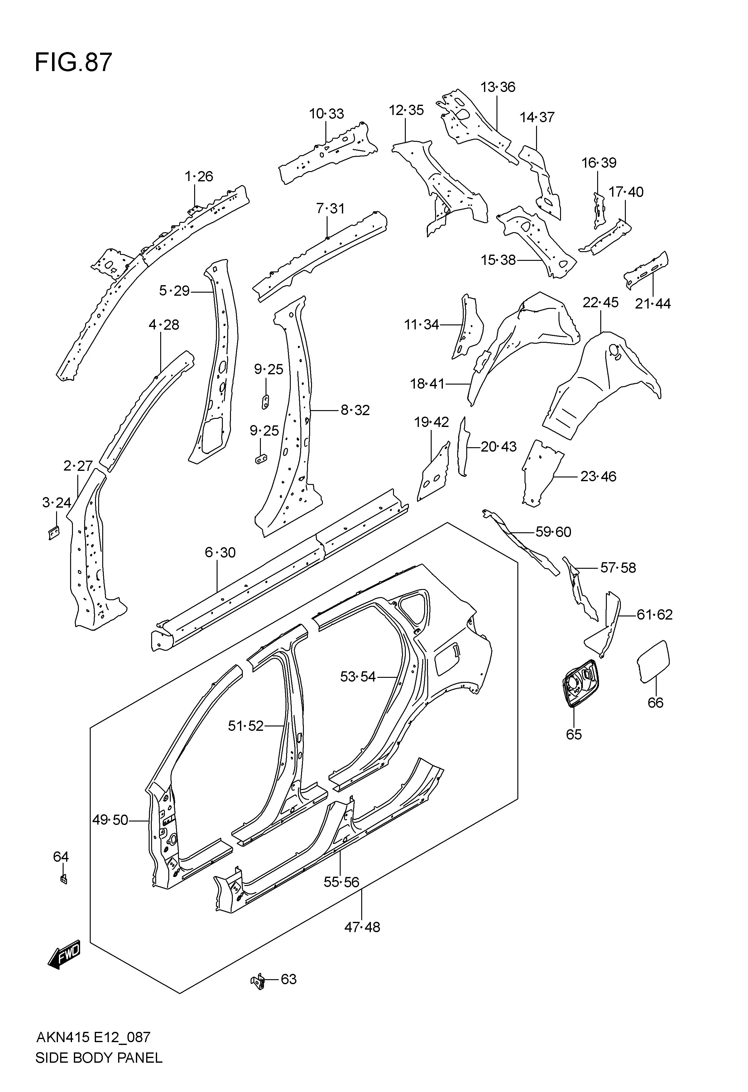 SIDE BODY PANEL