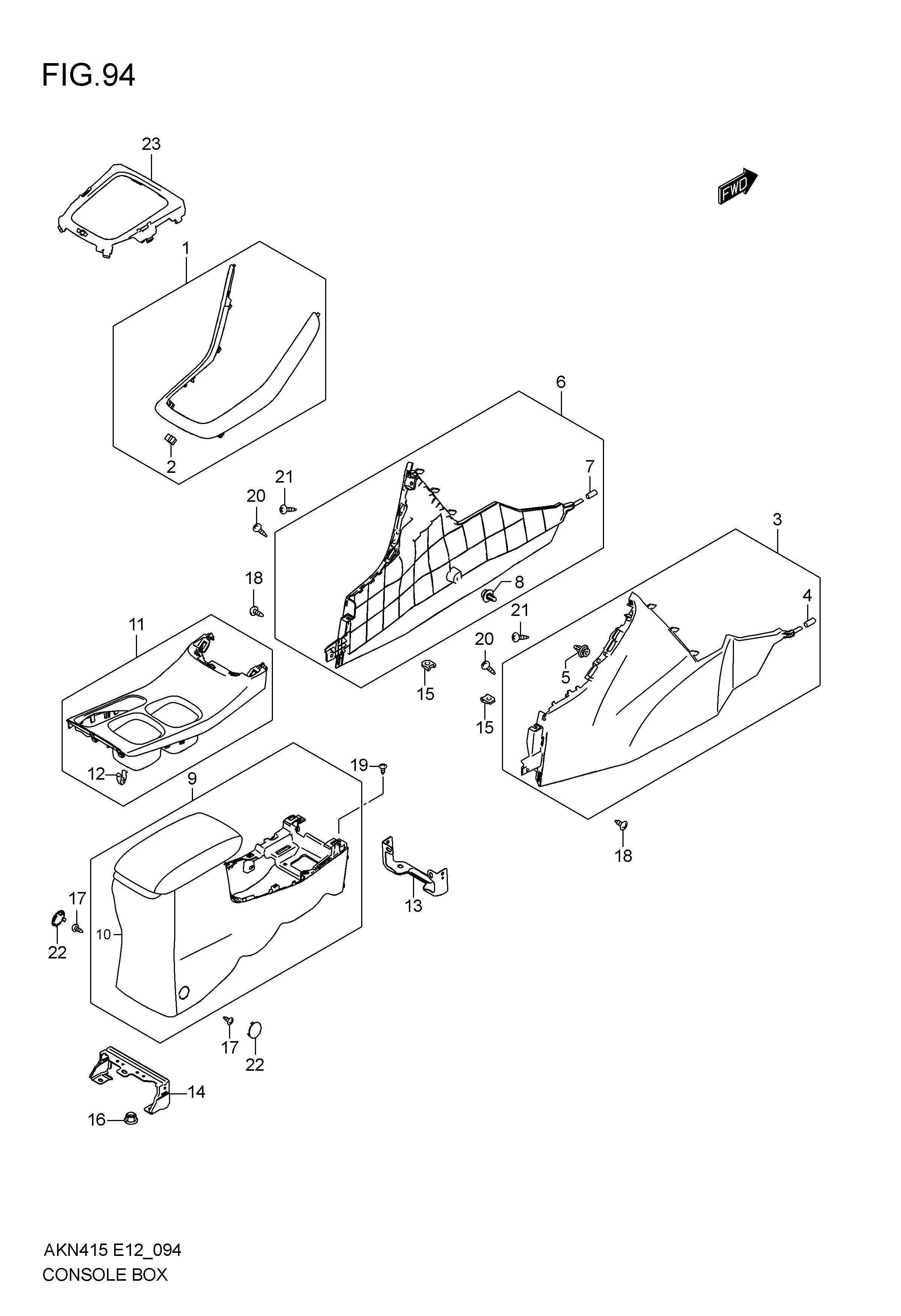CONSOLE  BOX