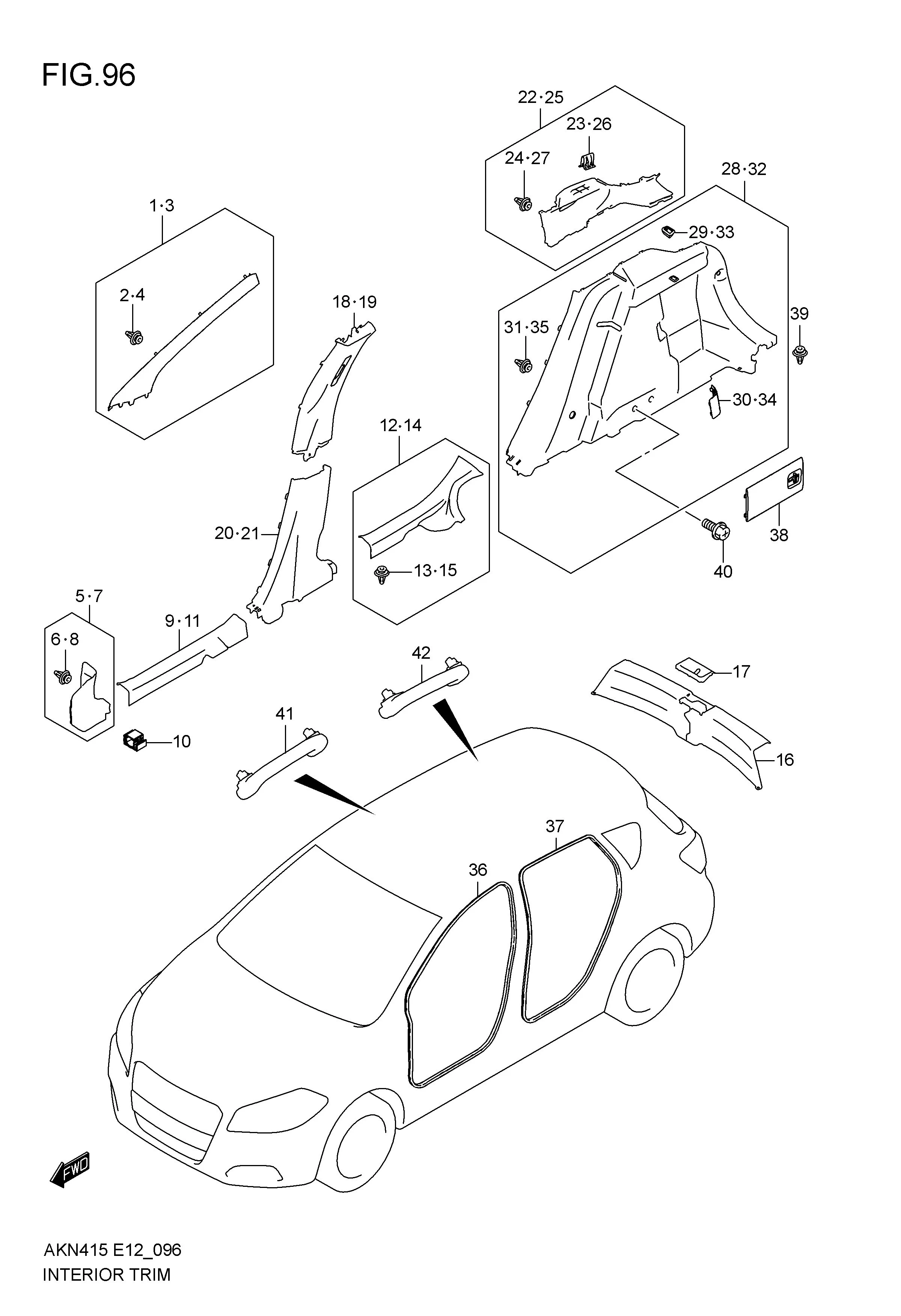 INTERIOR TRIM