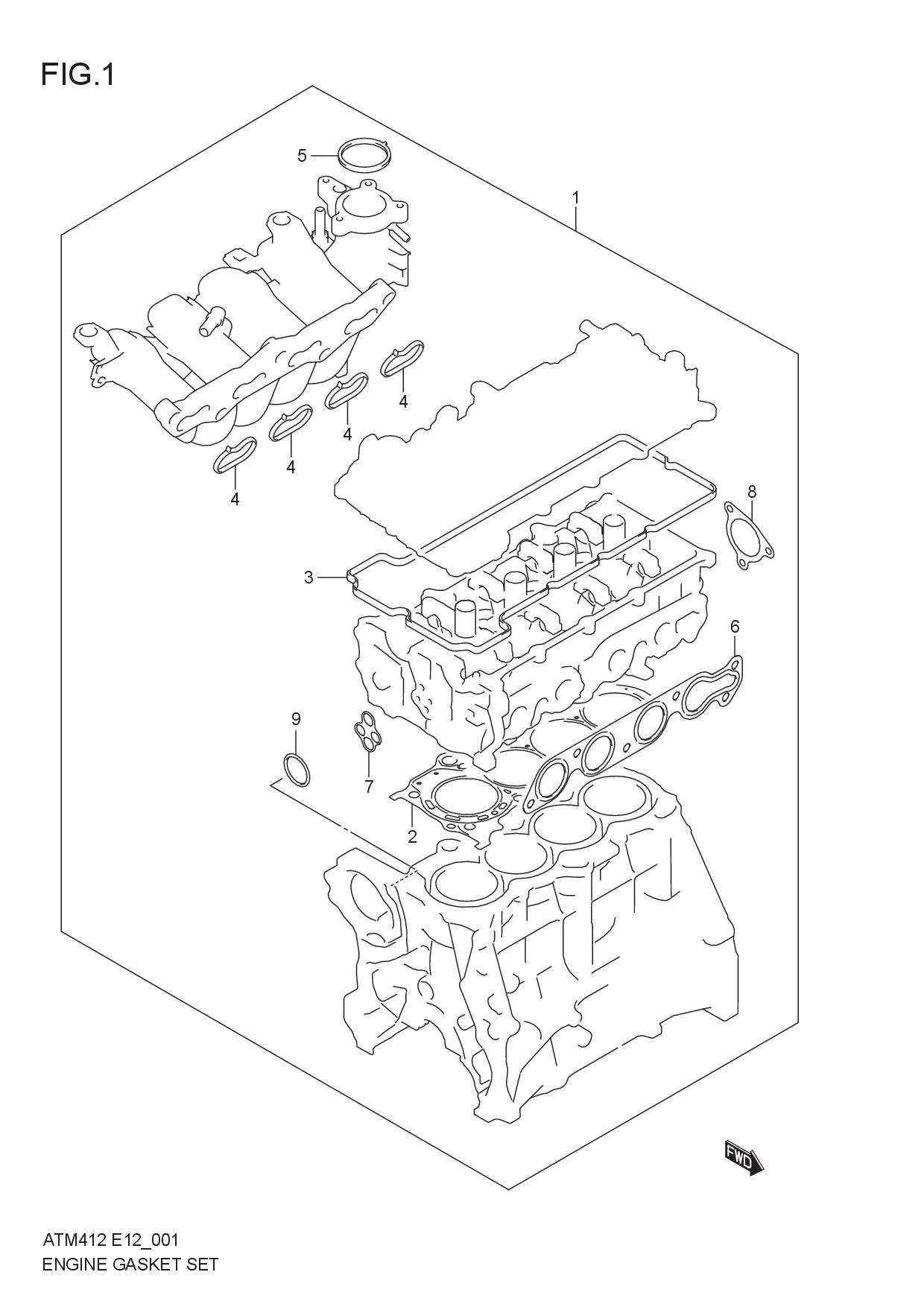 ENGINE GASKET SET