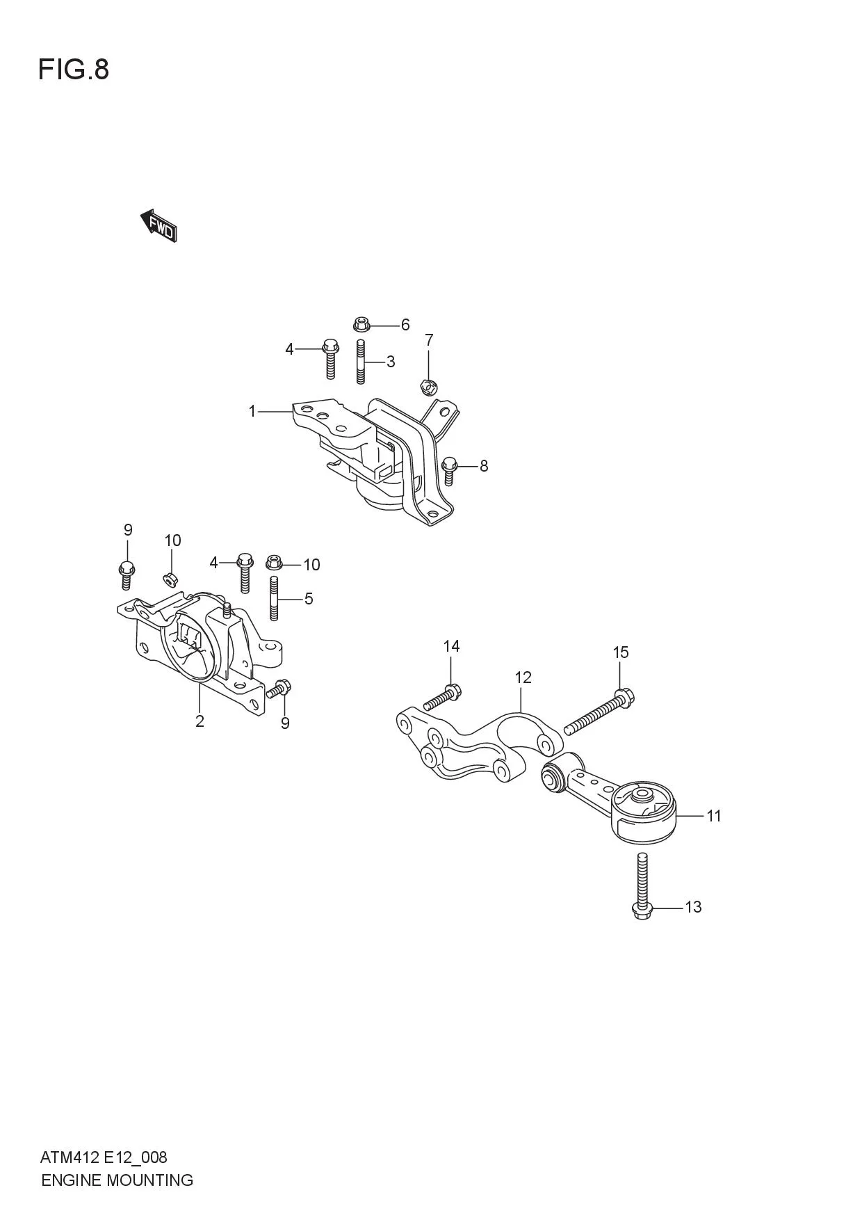 ENGINE MOUNTING