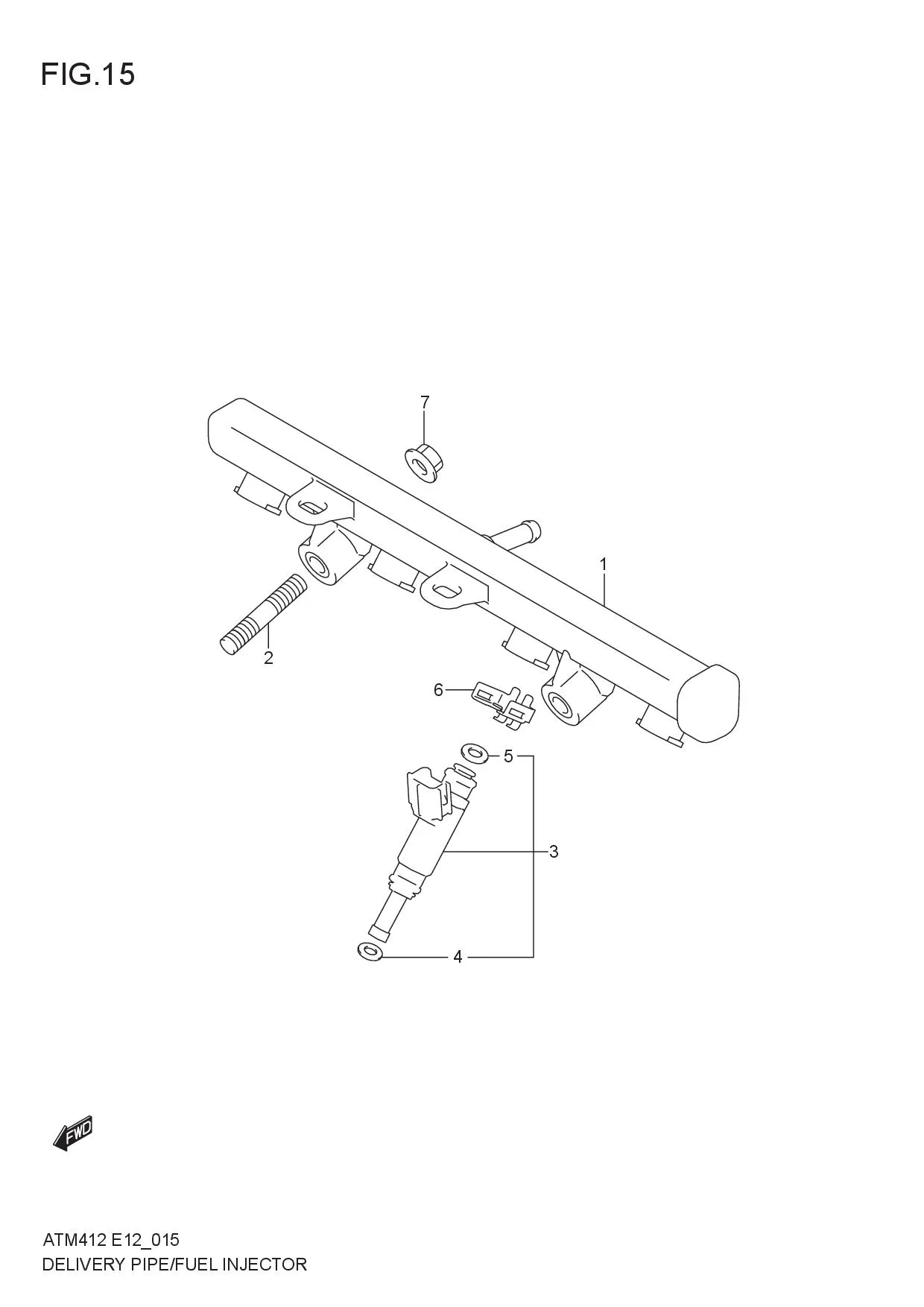 DELIVERY PIPE/FUEL INJECTOR