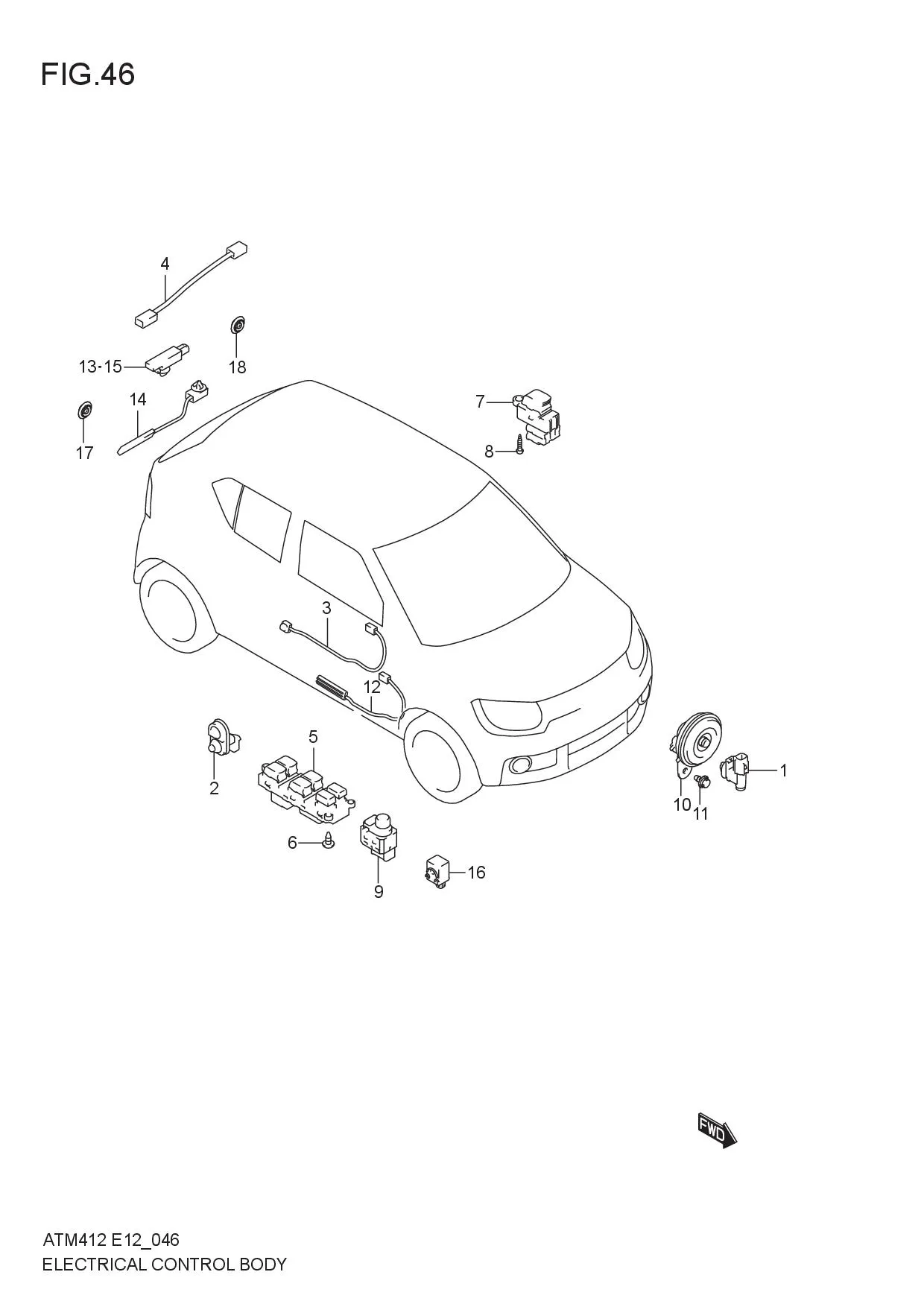 ELECTRICAL CONTROL BODY