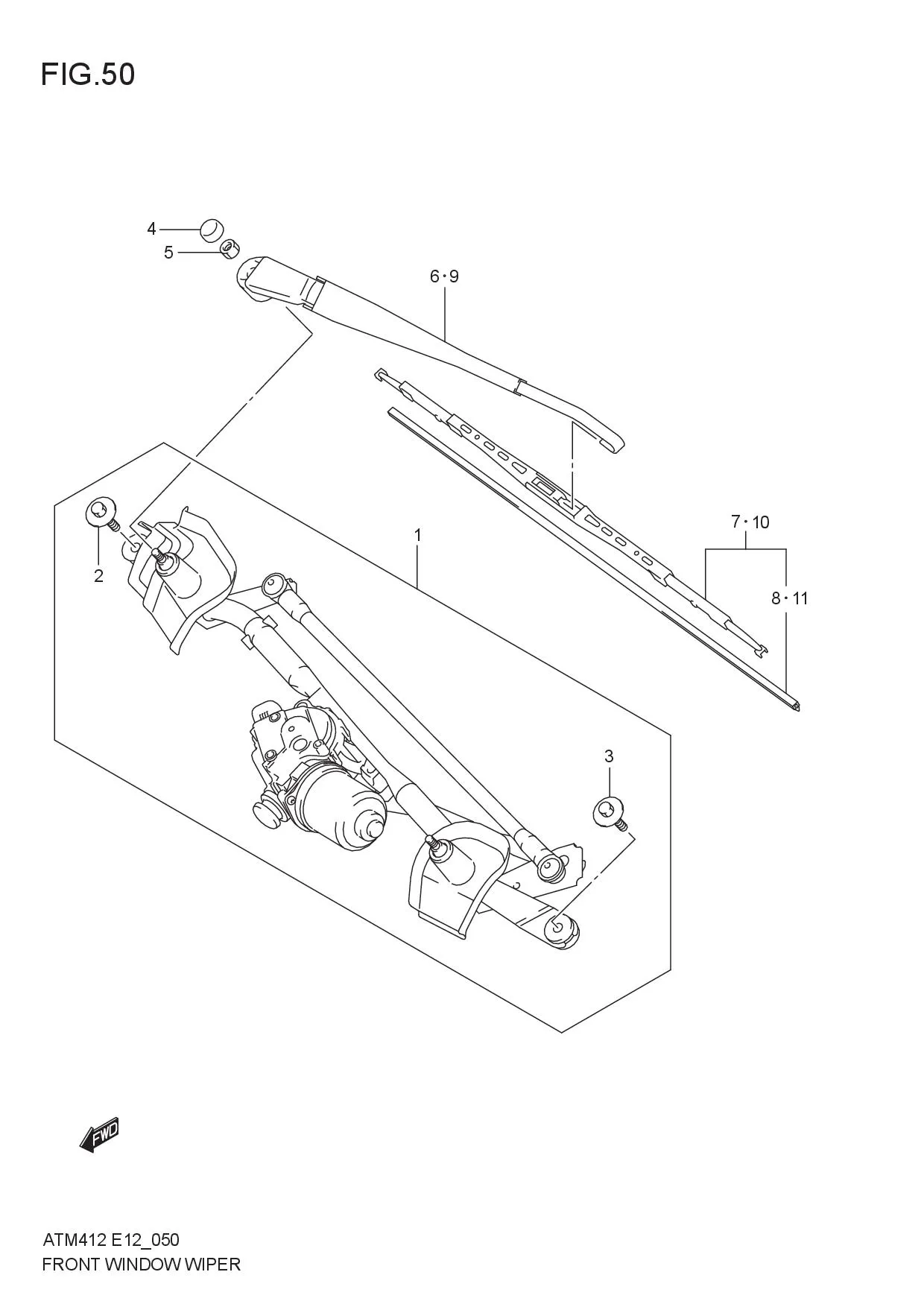 FRONT WINDOW WIPER