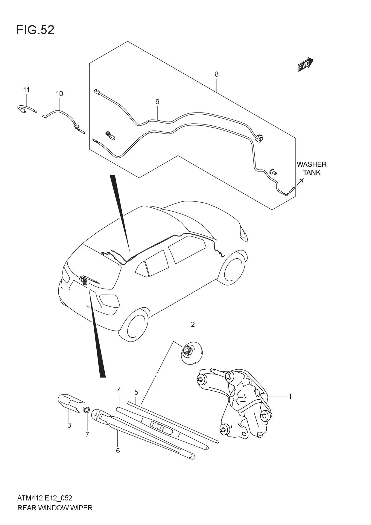 REAR WINDOW WIPER