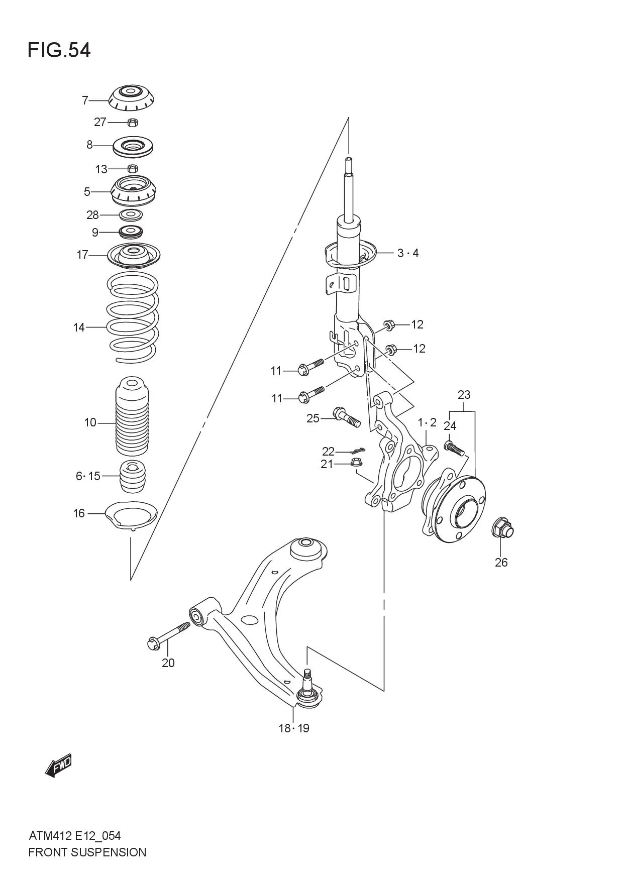 FRONT SUSPENSION