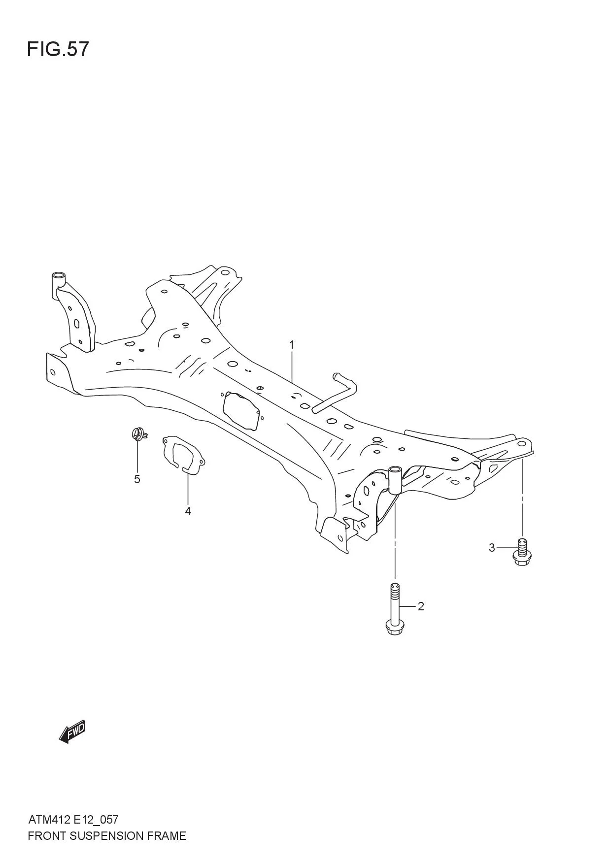 FRONT SUSPENSION FRAME