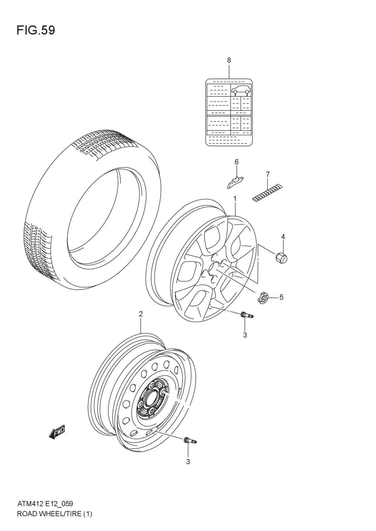 ROAD WHEEL/TIRE