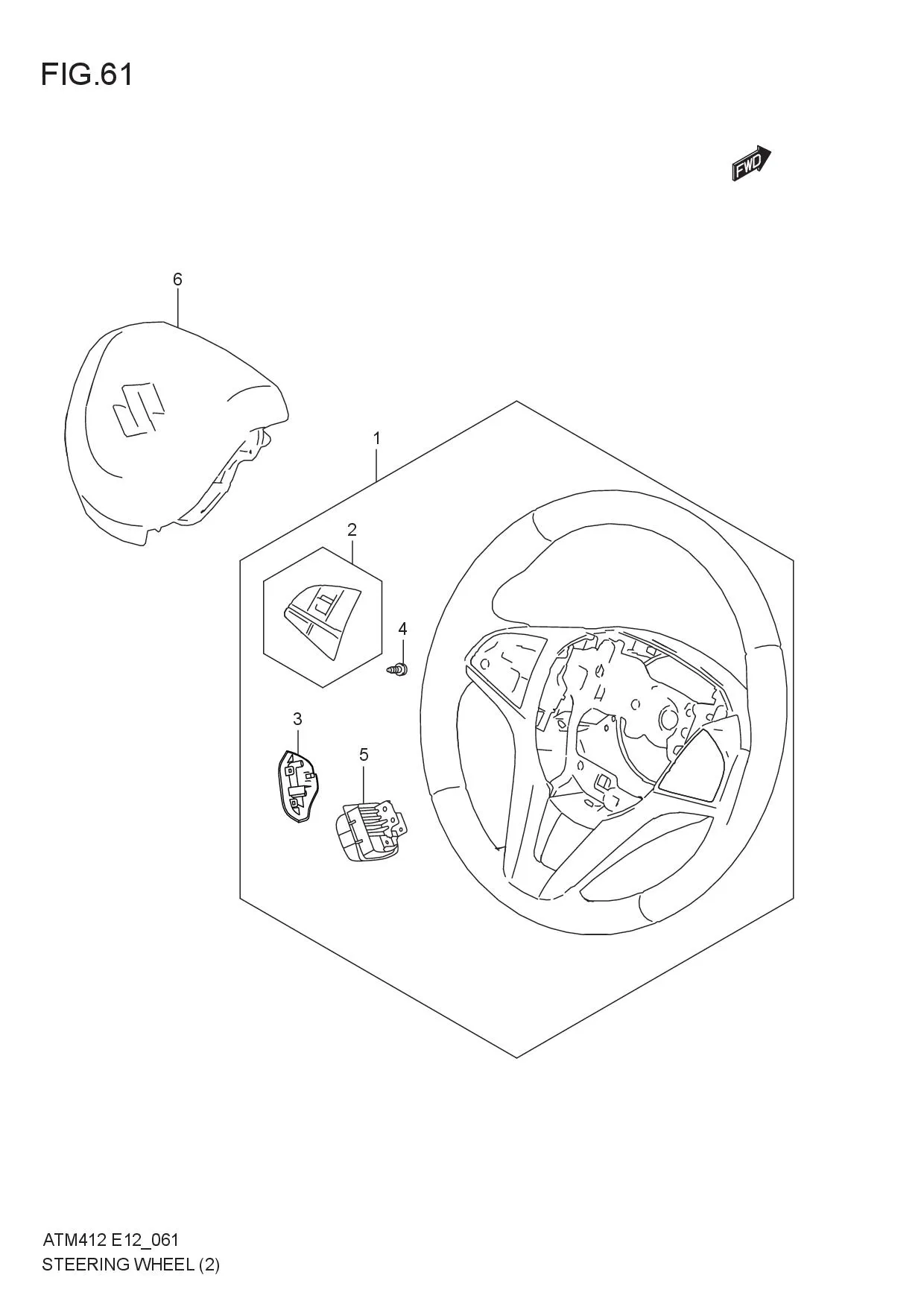 STEERING WHEEL (GX)