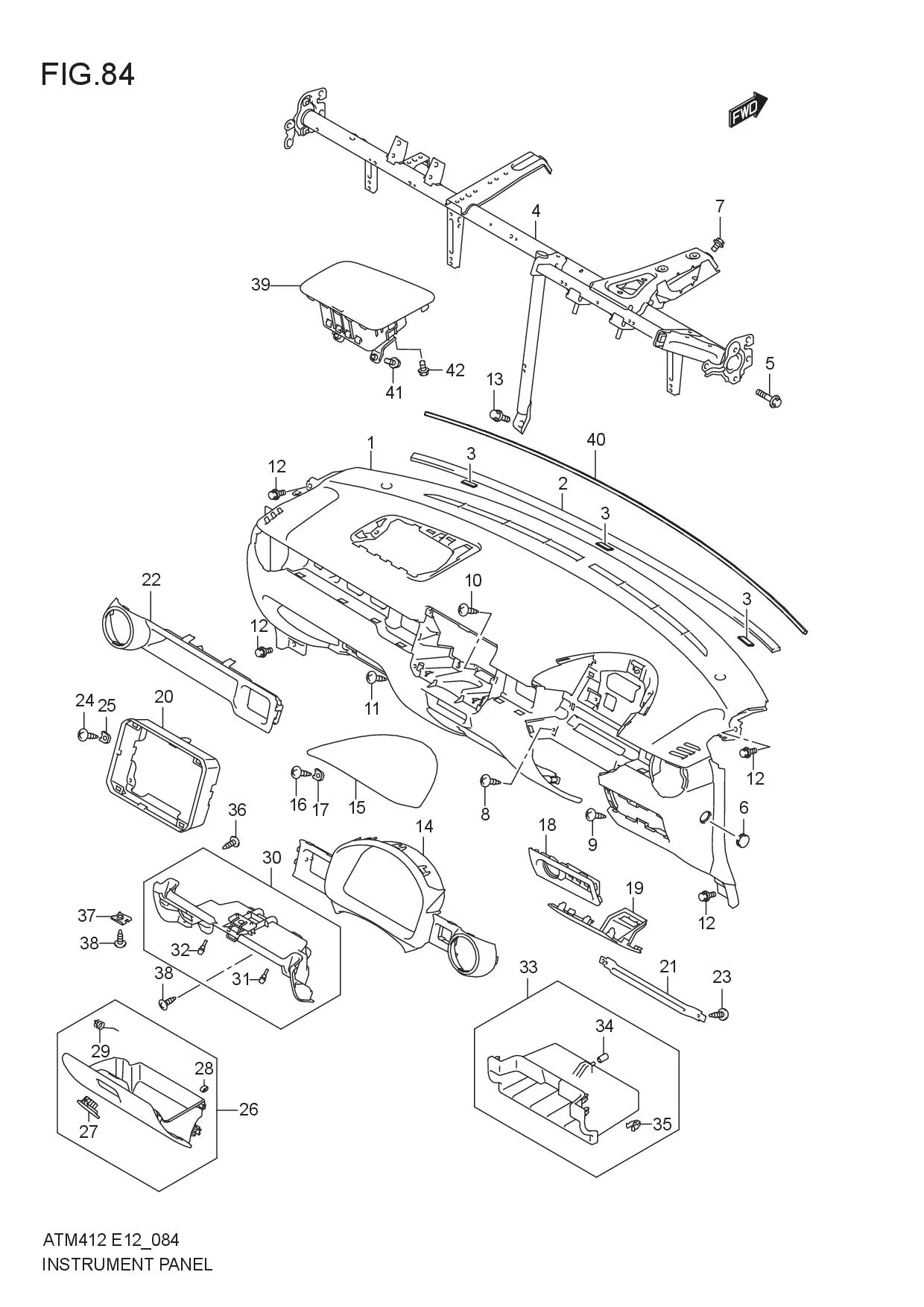 INSTRUMENT PANEL