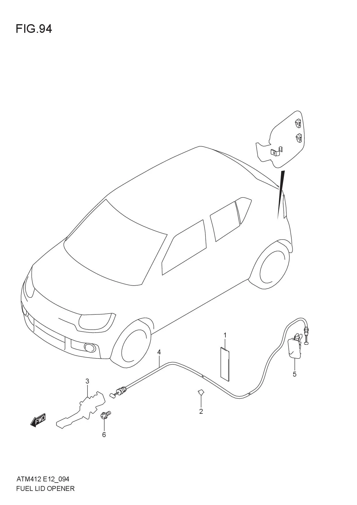 FUEL LID OPENER