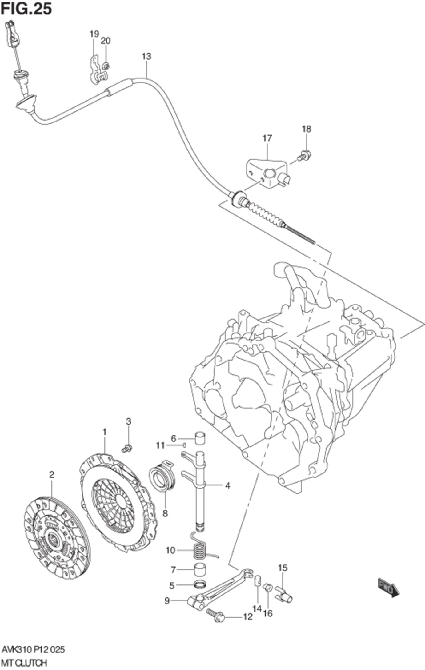 FIG.25 MT CLUTCH (5MT) 