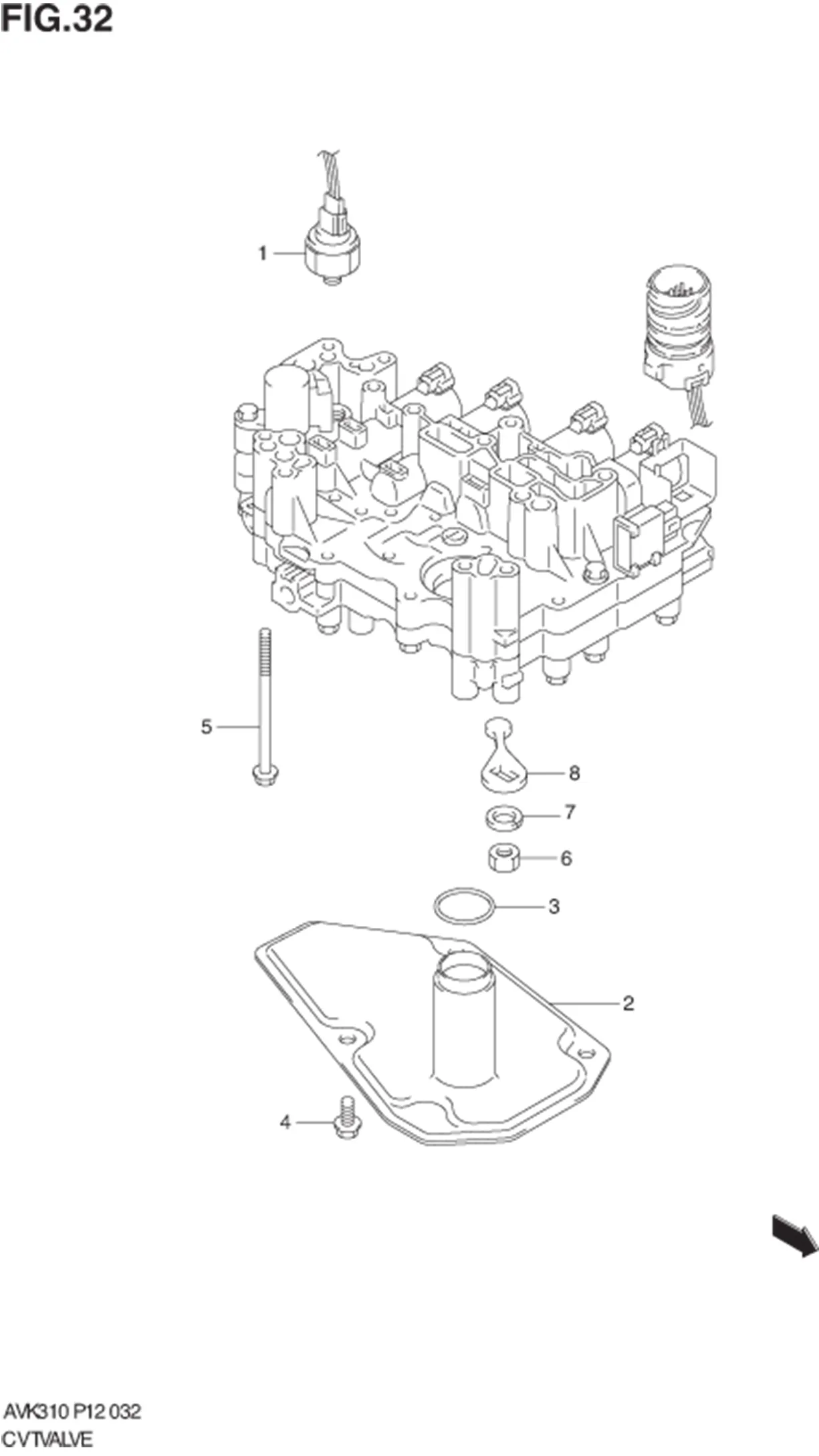 FIG.32 CVT VALVE (CVT) 