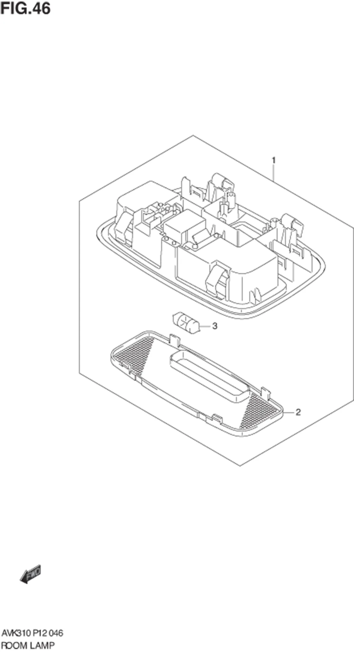 FIG.46 ROOM LAMP 