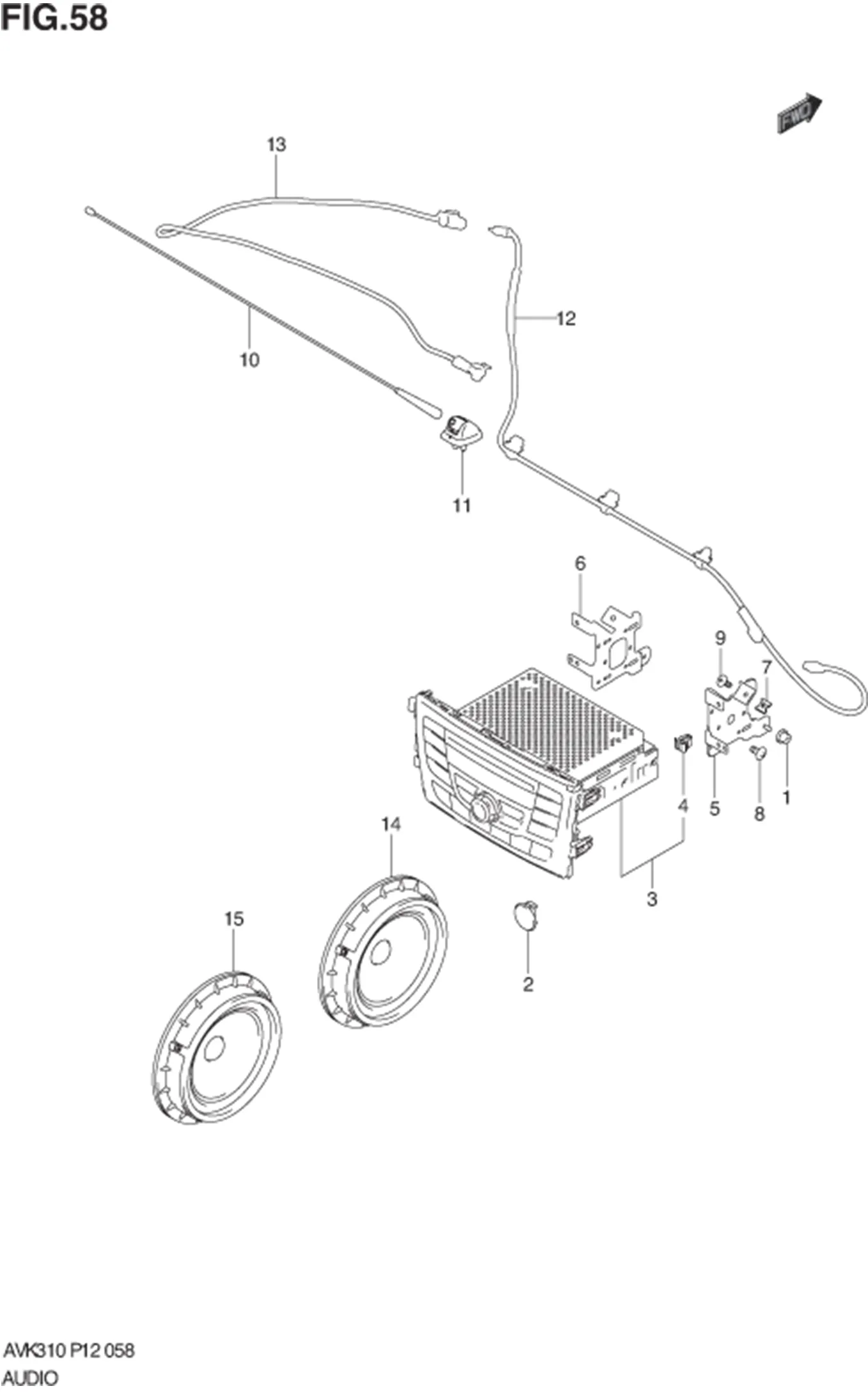 FIG.58 AUDIO (GLX) 