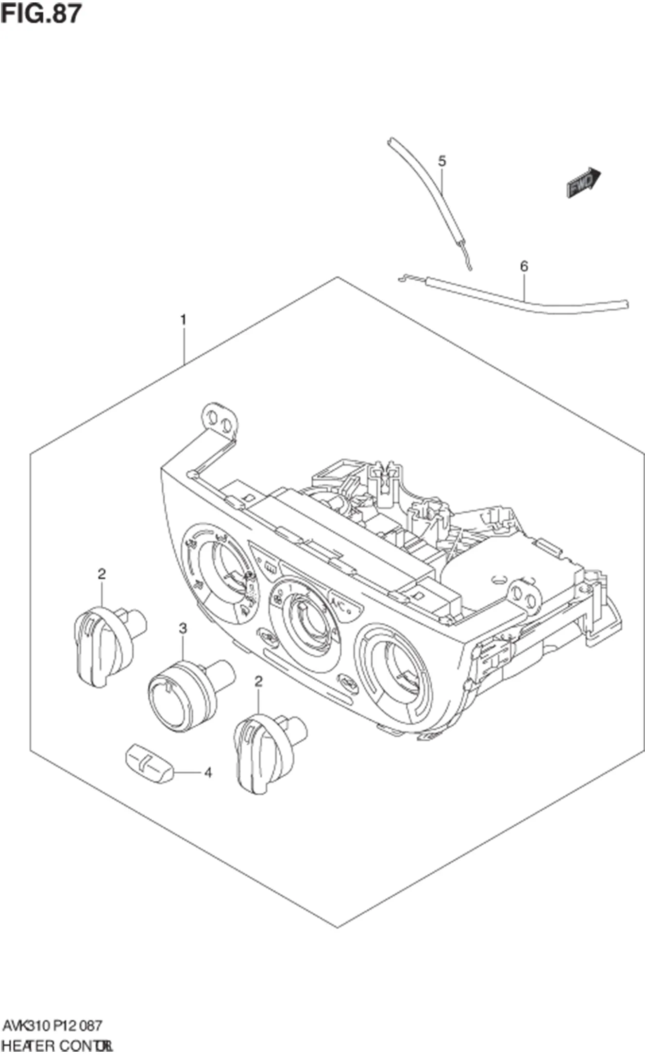 FIG.87 HEATER CONTROL 
