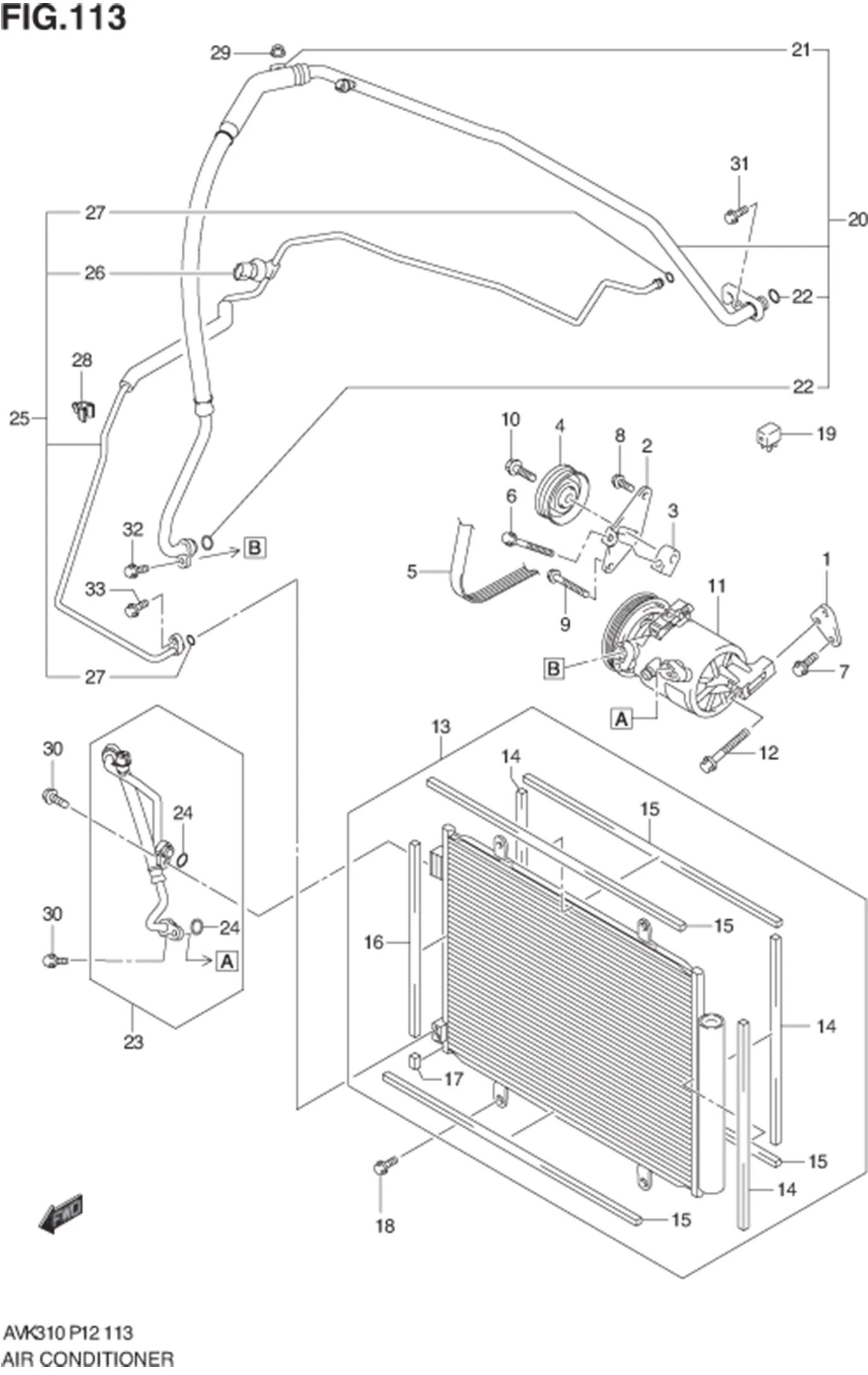 FIG.113 AIR CONDITIONER 
