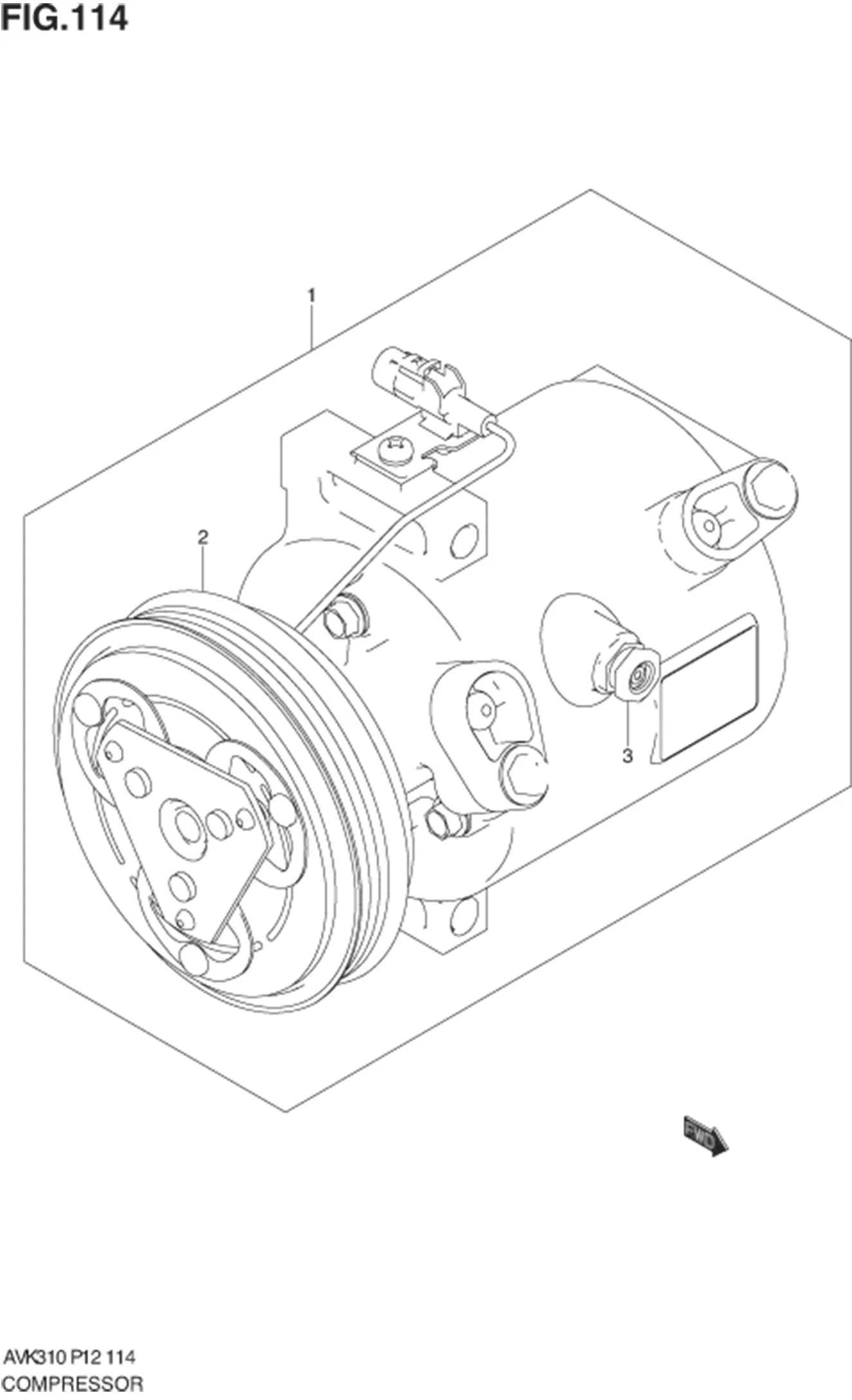 FIG.114 COMPRESSOR 