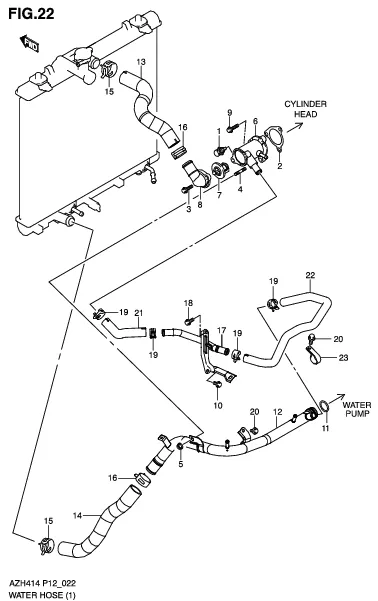 FIG.22 WATER HOSE (GL)