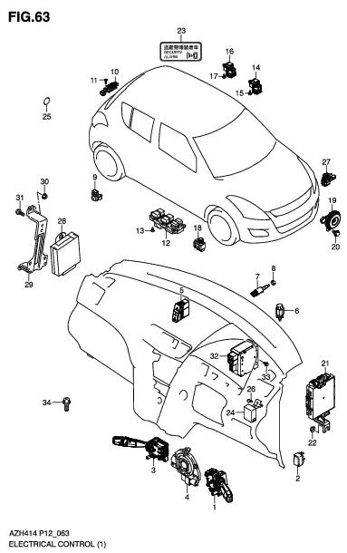 FIG.63 ELECTRICAL CONTROL (GL)