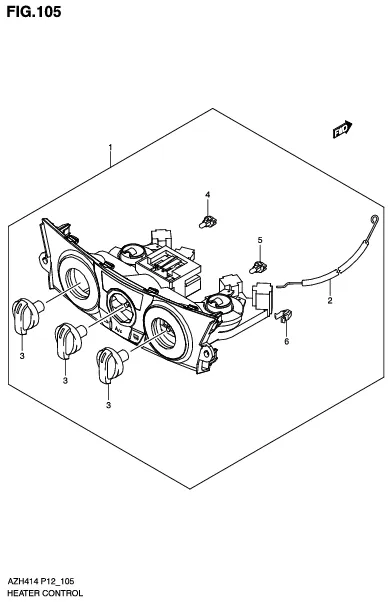 FIG.105 HEATER CONTROL (GL)