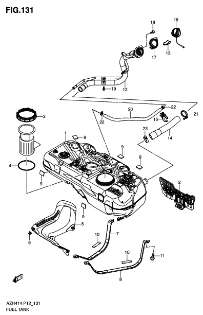 FIG.131 FUEL TANK